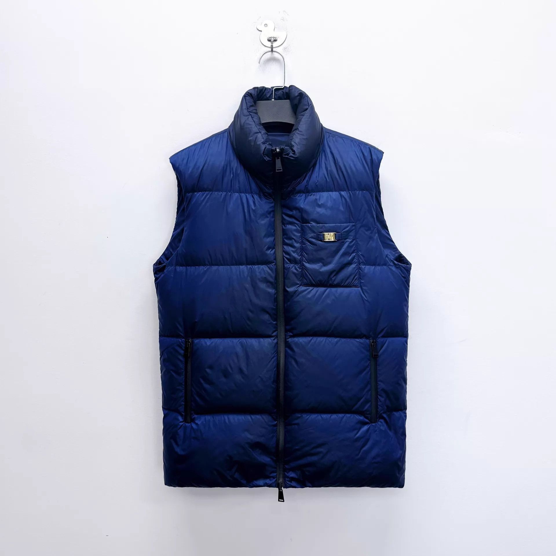 Fendi Blue Puffer Vest with Zip Closure Size US S / EU 44-46 / 1 - 2 Thumbnail