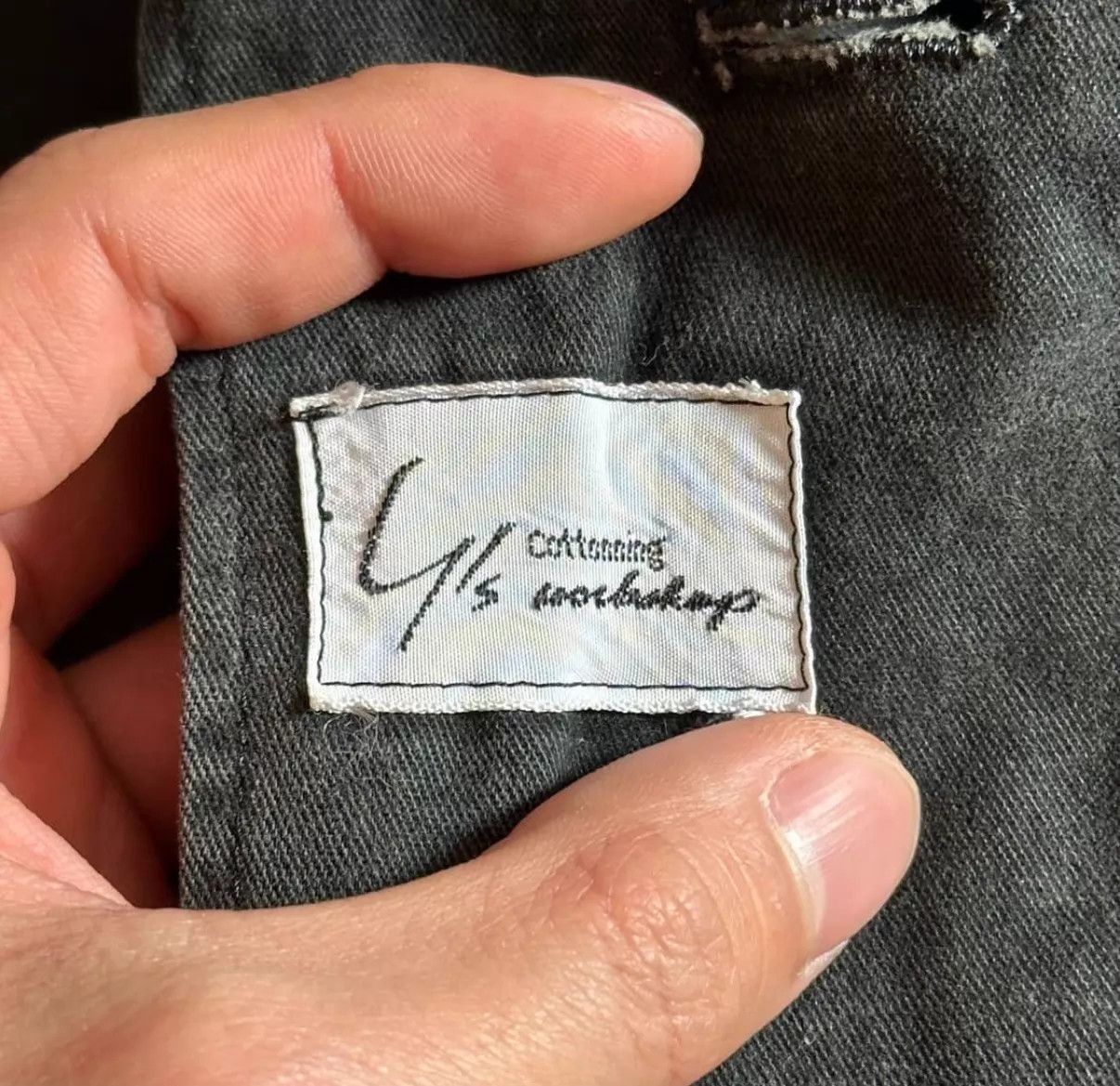 Yohji Yamamoto Gray Denim Jacket with Front Pockets Size US L / EU 52-54 / 3 - 6 Thumbnail