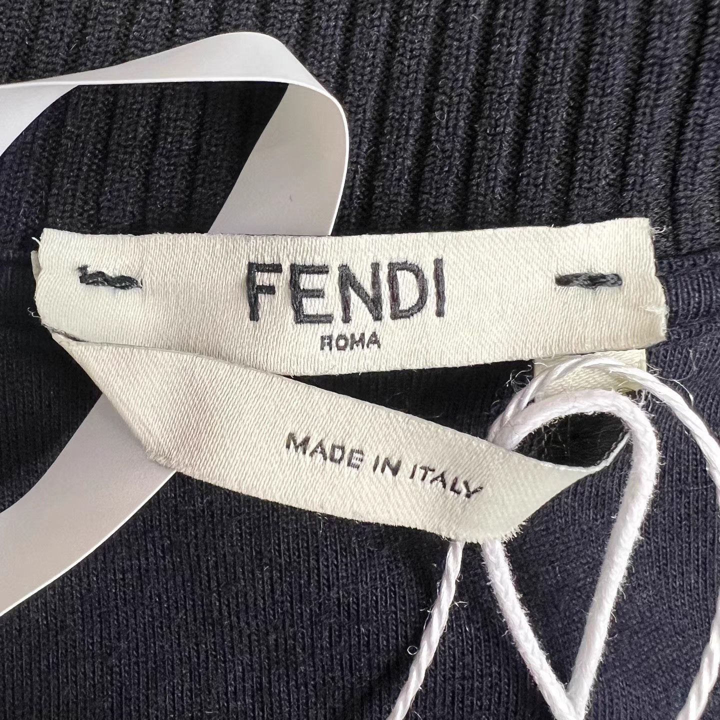 Fendi Black Bomber Jacket with Stripe Sleeves XS Size US XS / EU 42 / 0 - 5 Thumbnail