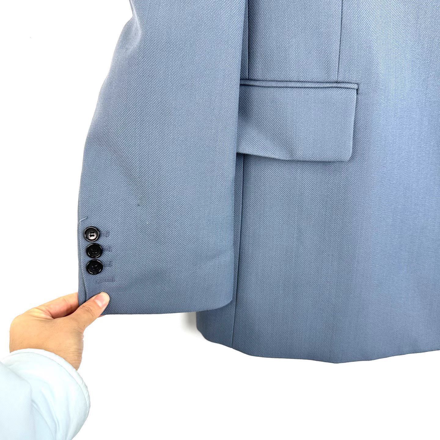 WE11DONE Blue Structured Blazer - XS Size US XS / EU 42 / 0 - 6 Thumbnail