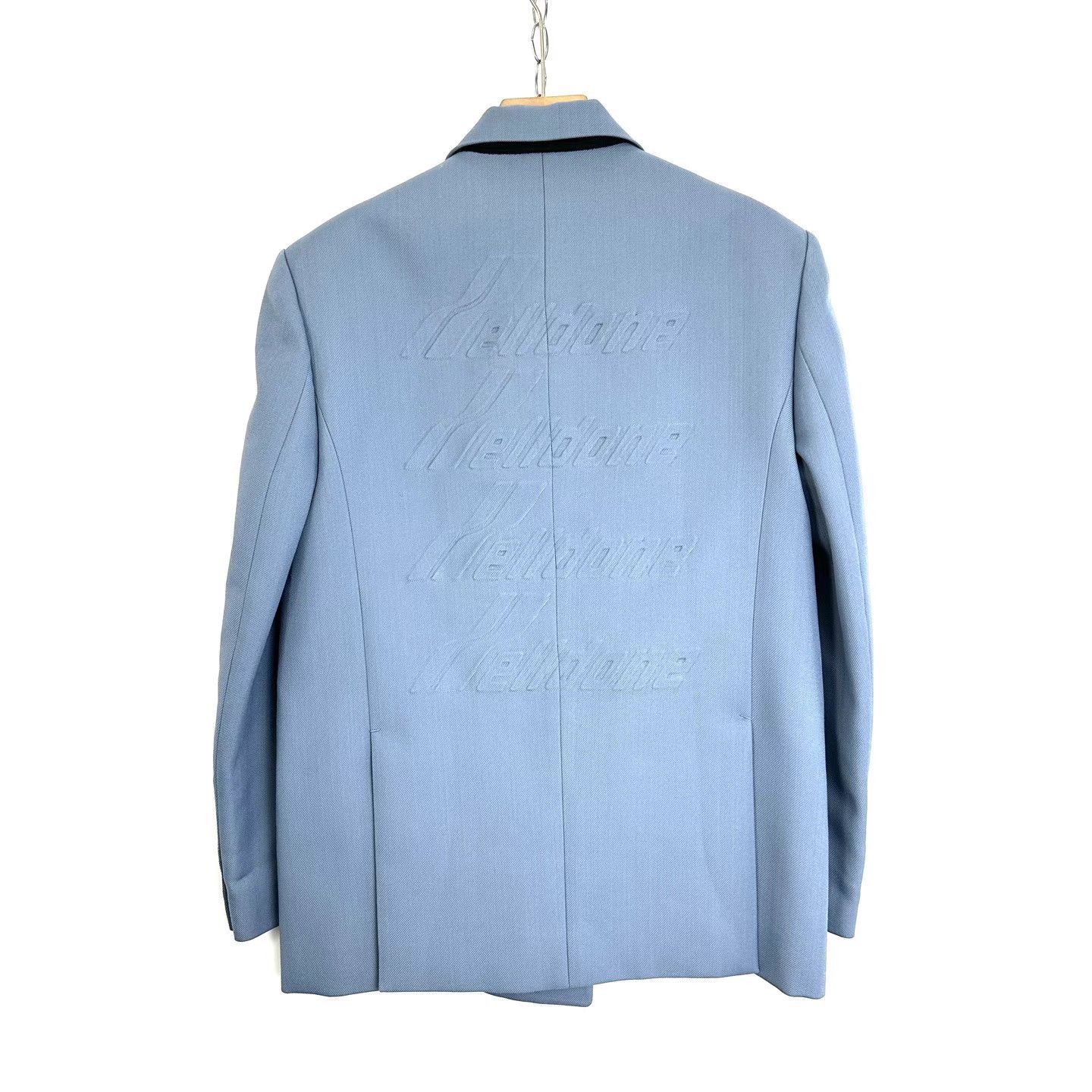 WE11DONE Blue Structured Blazer - XS Size US XS / EU 42 / 0 - 2 Thumbnail