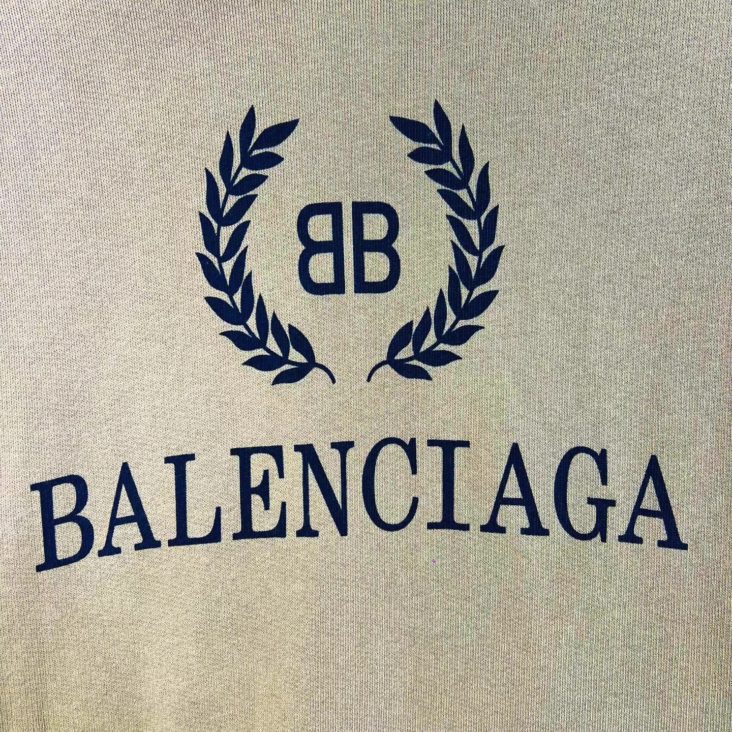 Balenciaga Yellow Oversized Hoodie with Front Pocket Size US XS / EU 42 / 0 - 6 Thumbnail