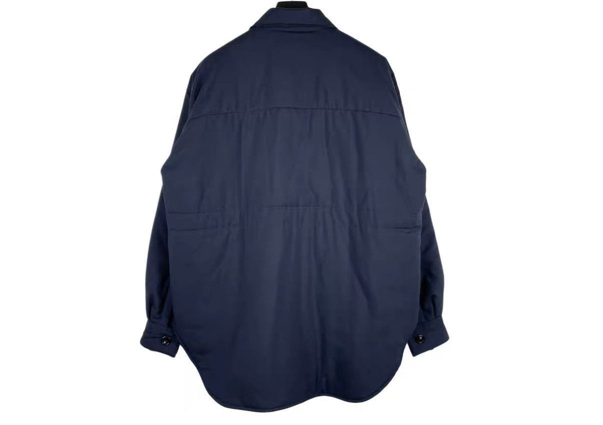 Marni Blue Zip-Front Jacket with Collar and Pocket Size US M / EU 48-50 / 2 - 2 Thumbnail
