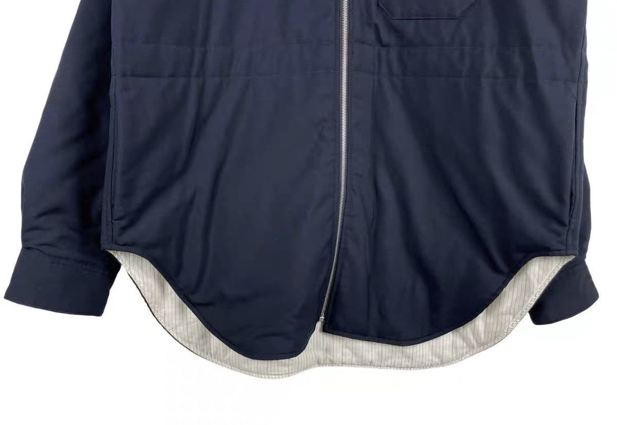 Marni Blue Zip-Front Jacket with Collar and Pocket Size US M / EU 48-50 / 2 - 4 Thumbnail