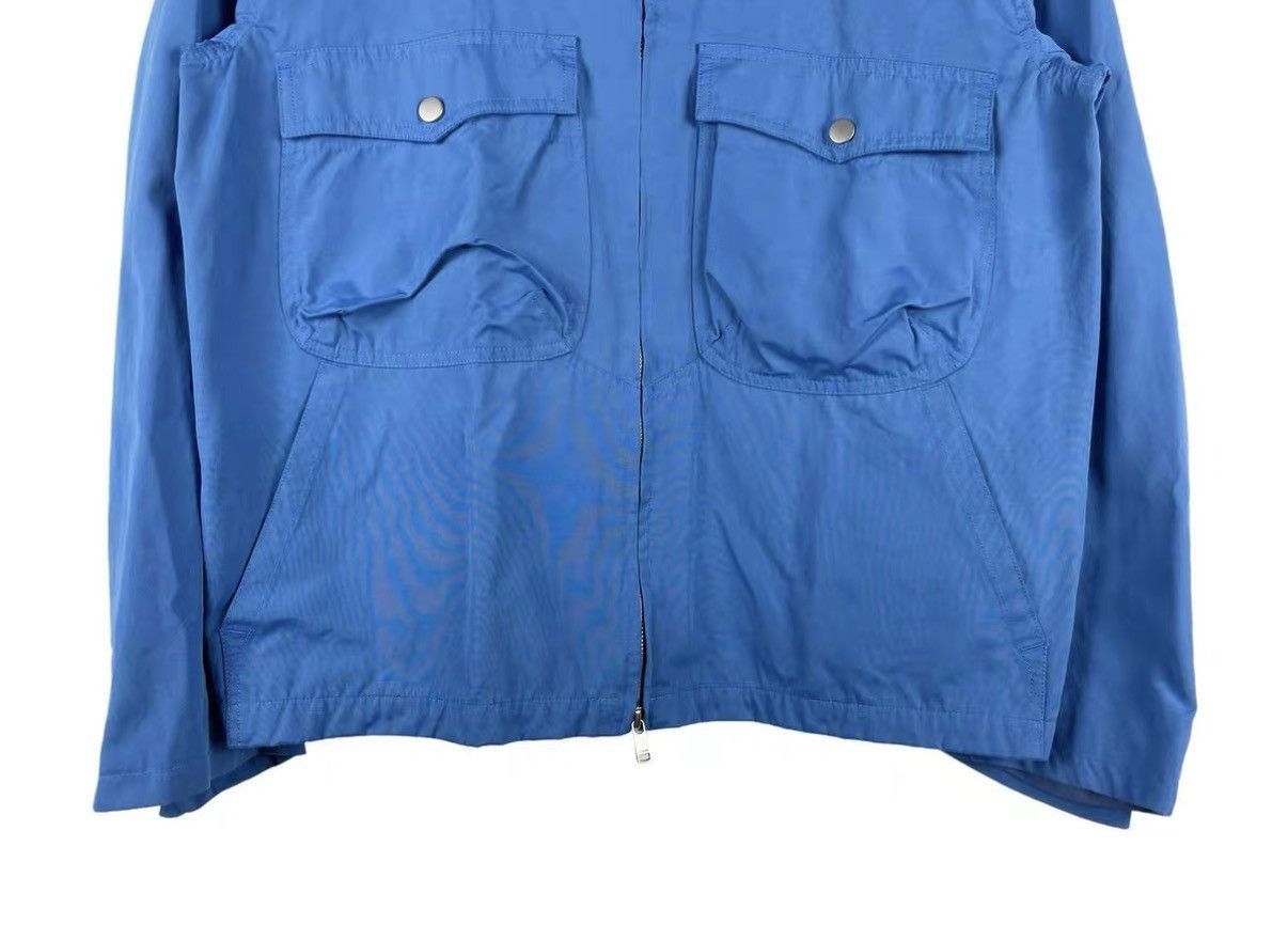 Nonnative Blue Zip-Front Light Jacket with Pockets Size US M / EU 48-50 / 2 - 4 Thumbnail