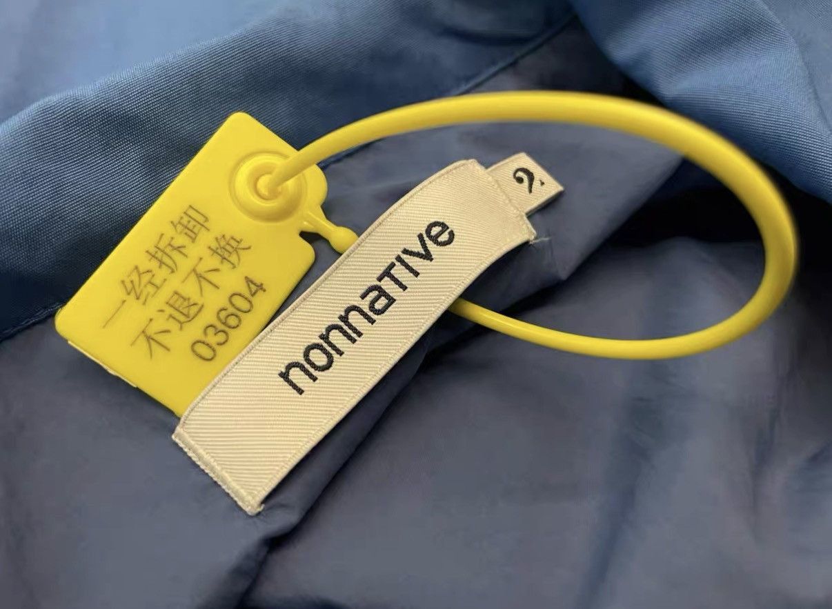 Nonnative Blue Zip-Front Light Jacket with Pockets Size US M / EU 48-50 / 2 - 6 Thumbnail