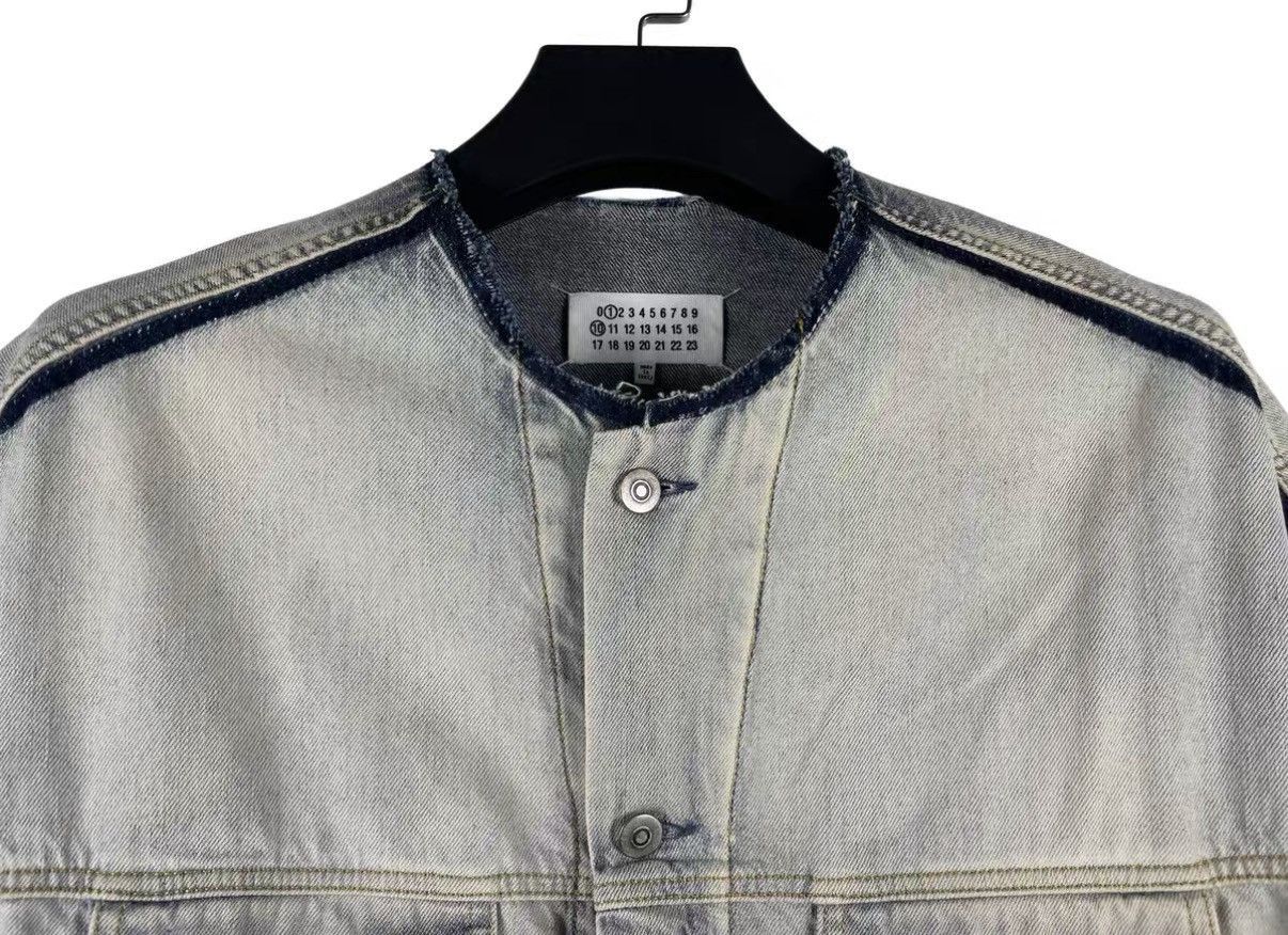 Maison Margiela Blue Denim Jacket - XXS Size US XXS / EU 40 - 3 Thumbnail
