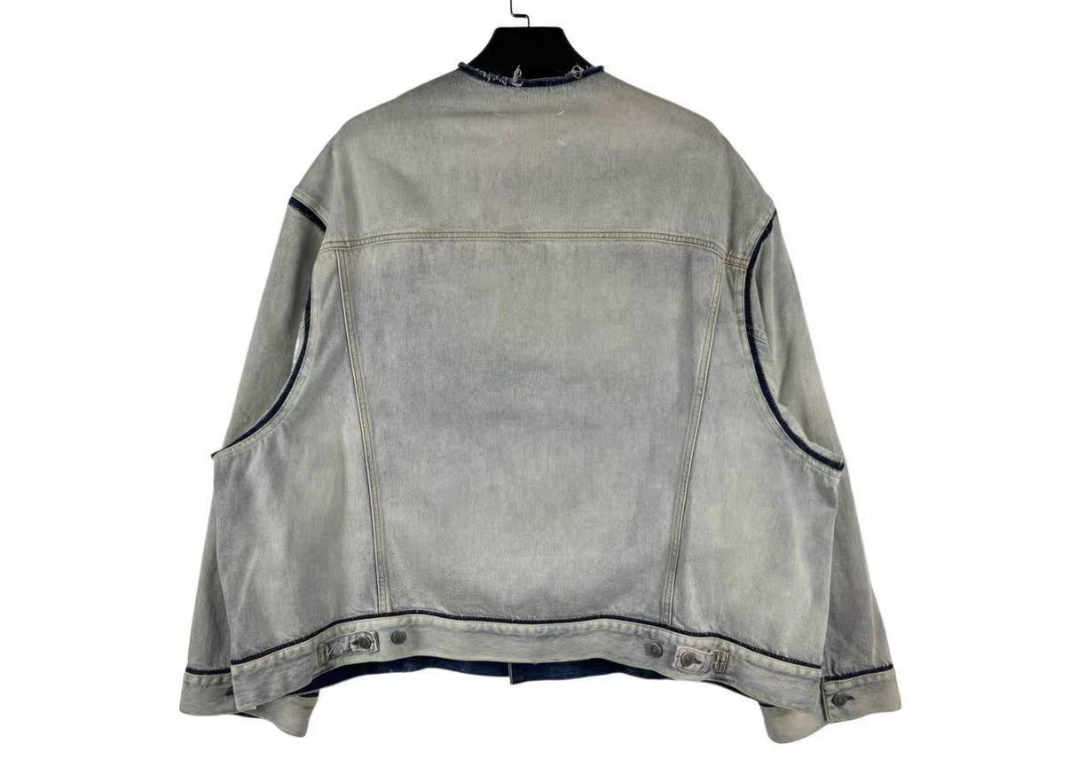 Maison Margiela Blue Denim Jacket - XXS Size US XXS / EU 40 - 2 Thumbnail