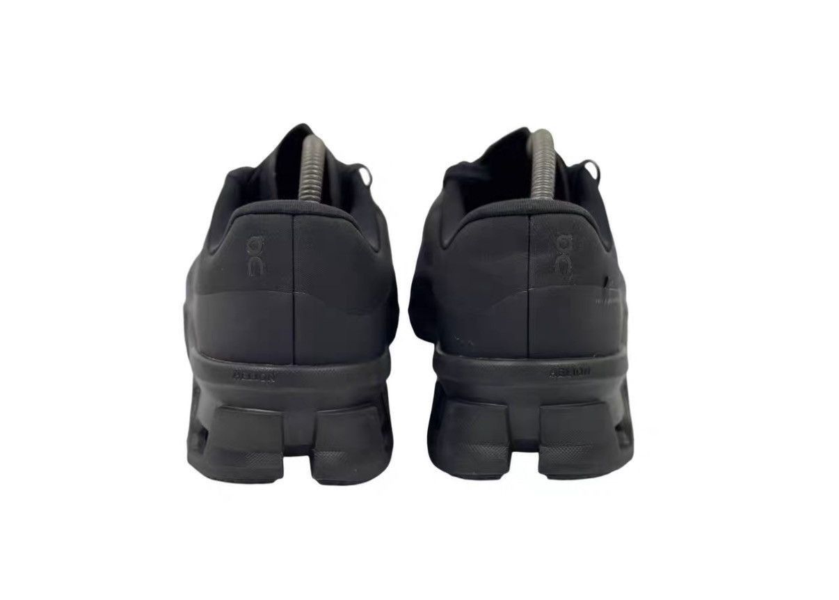 POST ARCHIVE FACTION (PAF) Black Low-Top Sneakers with Structured Soles Size US 9.5 / EU 42-43 - 3 Thumbnail