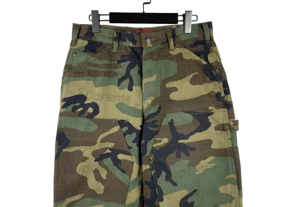 Supreme Green Camouflage Cargo Pants Size 30 Size US 30 / EU 46 - 3 Thumbnail