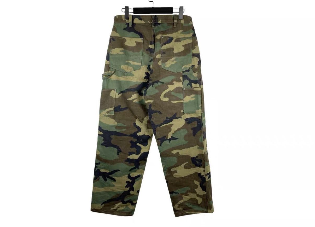 Supreme Green Camouflage Cargo Pants Size 30 Size US 30 / EU 46 - 2 Thumbnail