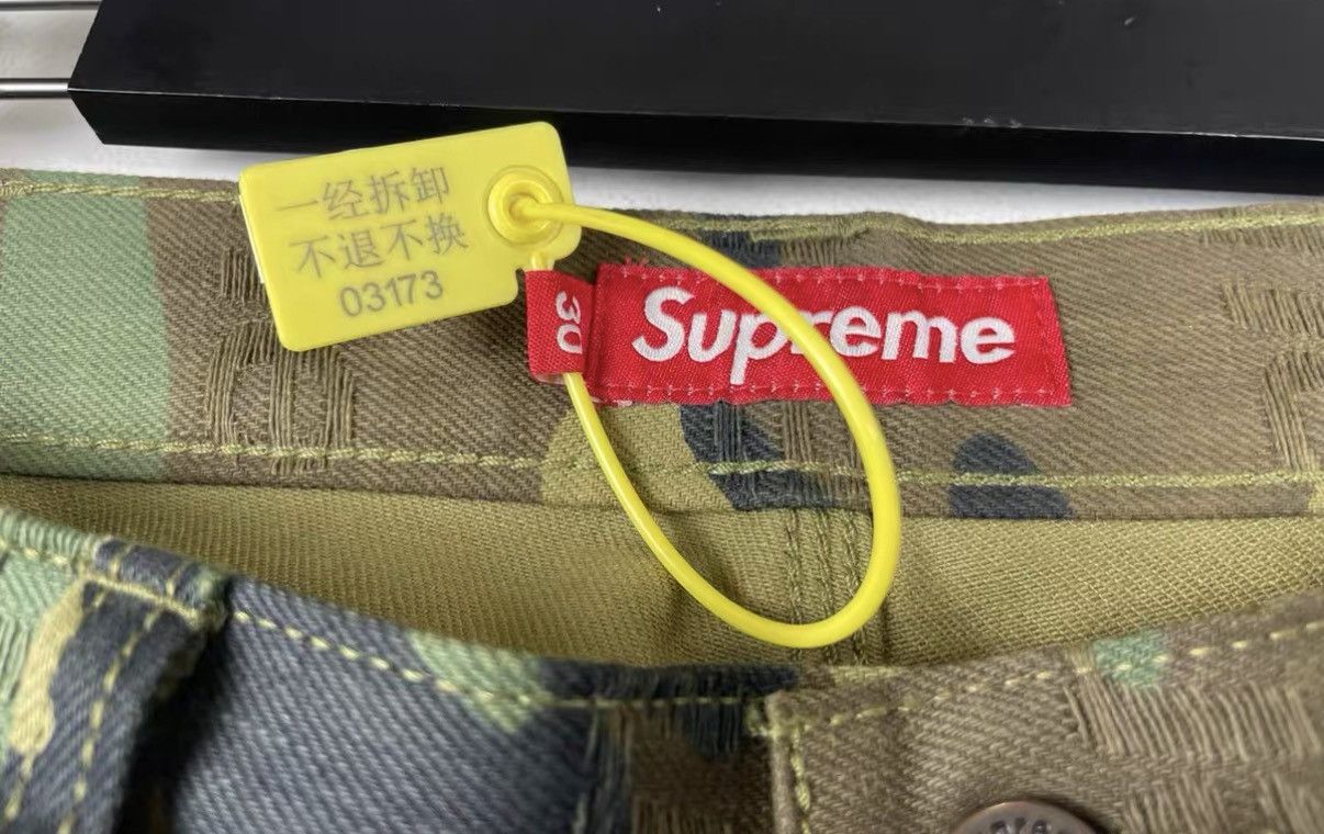 Supreme Green Camouflage Cargo Pants Size 30 Size US 30 / EU 46 - 5 Thumbnail