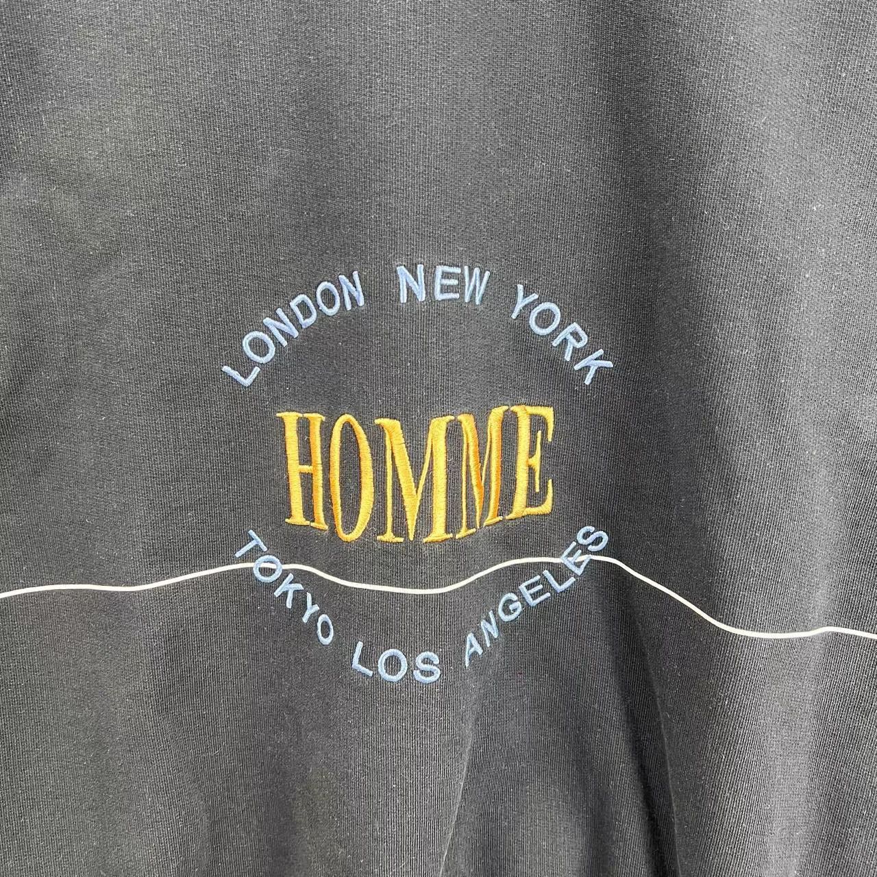 Balenciaga Black Long Sleeve Sweatshirt with City Print Size US M / EU 48-50 / 2 - 4 Thumbnail