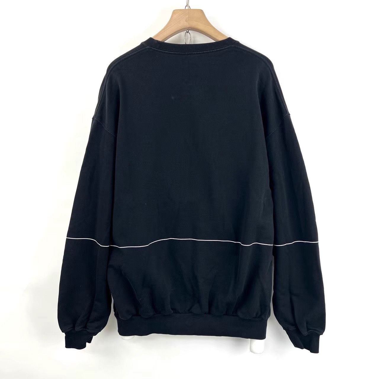 Balenciaga Black Long Sleeve Sweatshirt with City Print Size US M / EU 48-50 / 2 - 3 Thumbnail