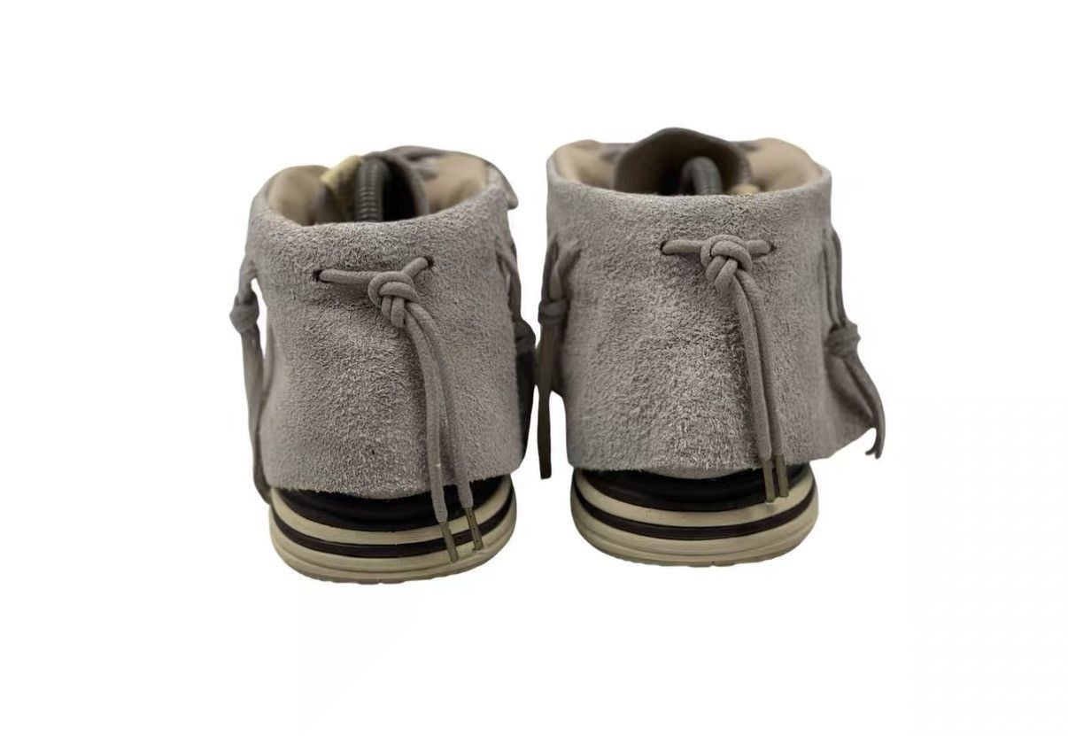 Visvim Gray Suede Lace-Up Moccasin Shoes Size 9 Size US 9 / EU 42 - 3 Thumbnail