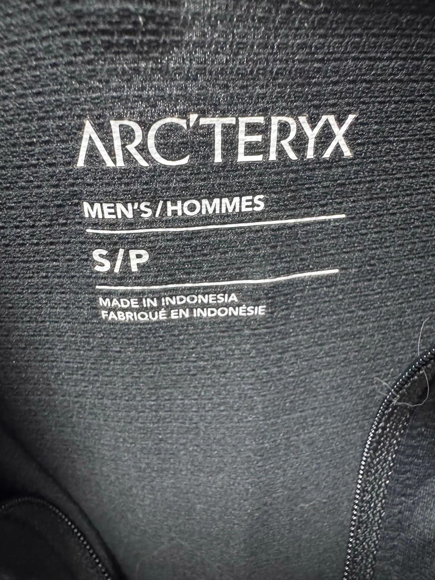 Arc'teryx Black Half-Zip Long Sleeve Shirt Size US S / EU 44-46 / 1 - 4 Thumbnail