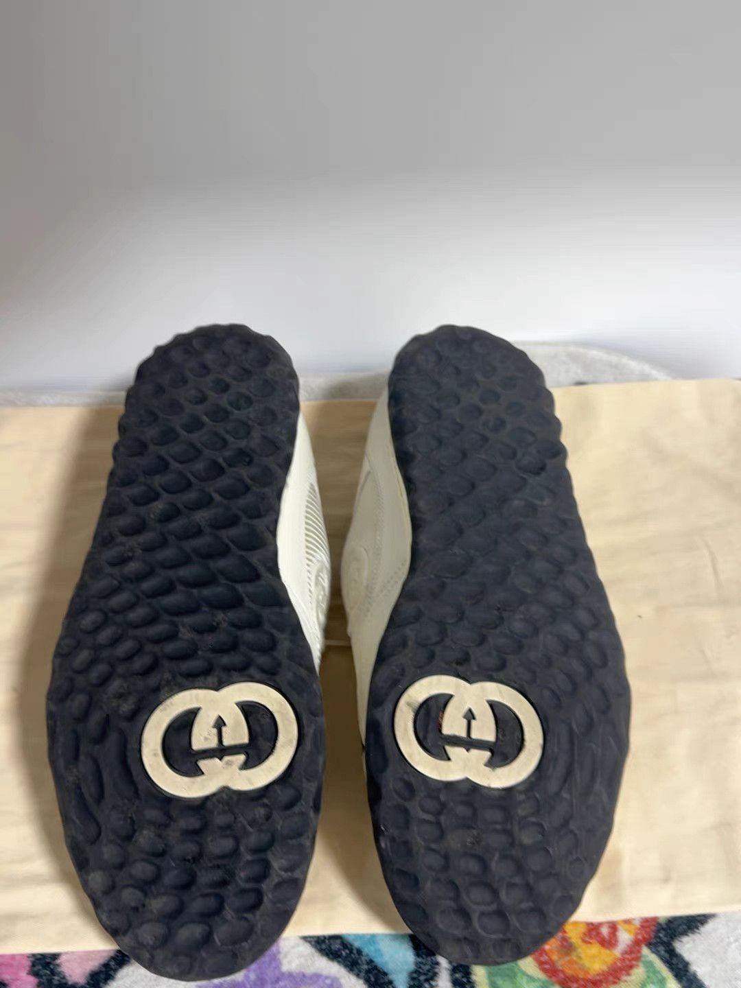 Gucci White Low-Top Sneakers Size 8 Size US 8 / EU 41 - 7 Thumbnail