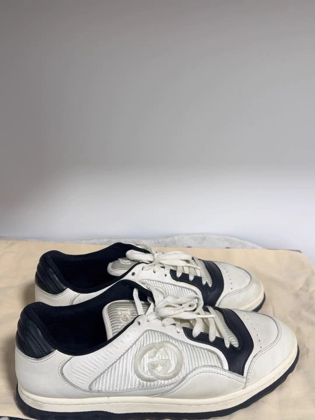 Gucci White Low-Top Sneakers Size 8 Size US 8 / EU 41 - 5 Thumbnail