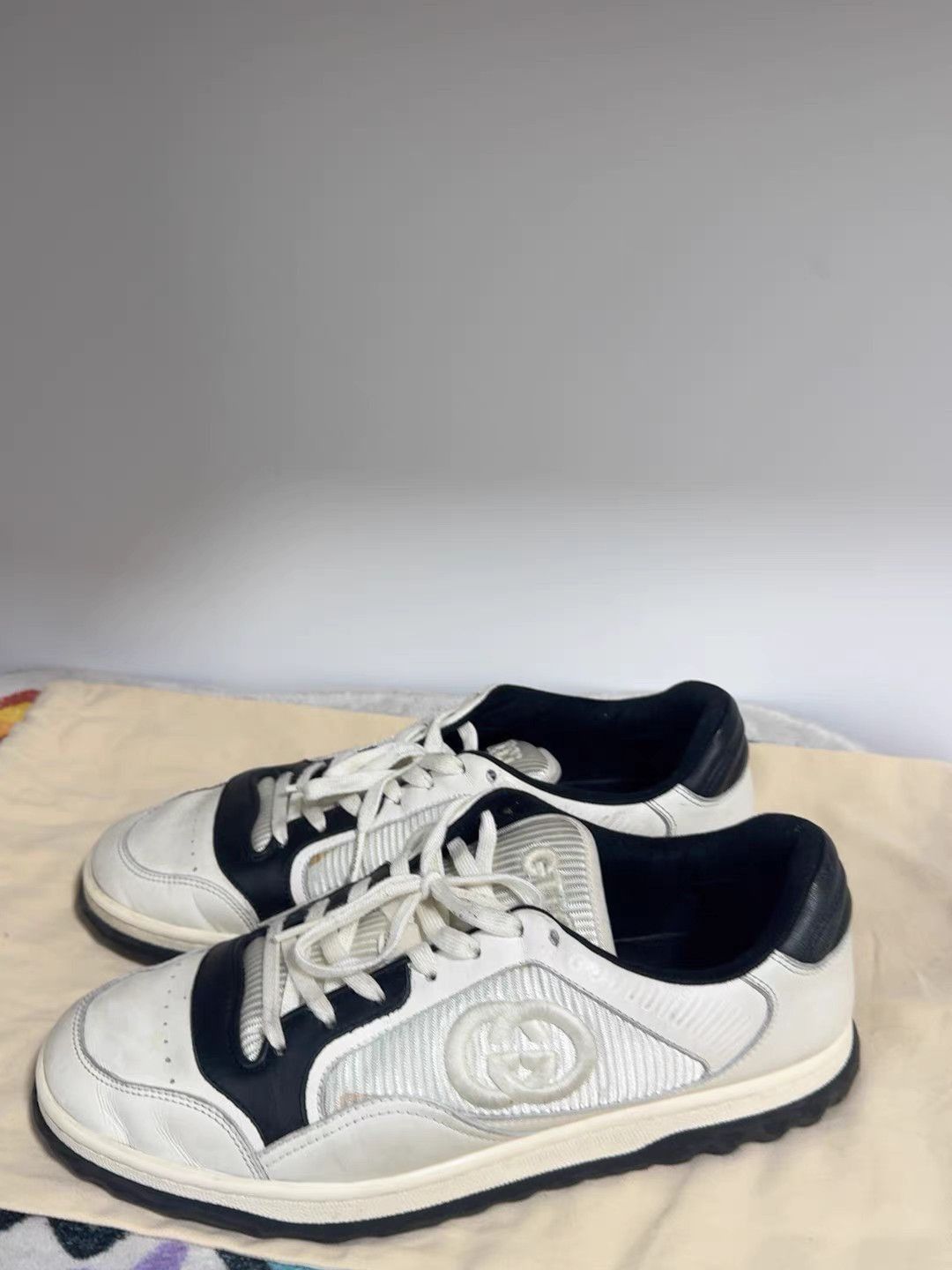 Gucci White Low-Top Sneakers Size 8 Size US 8 / EU 41 - 4 Thumbnail