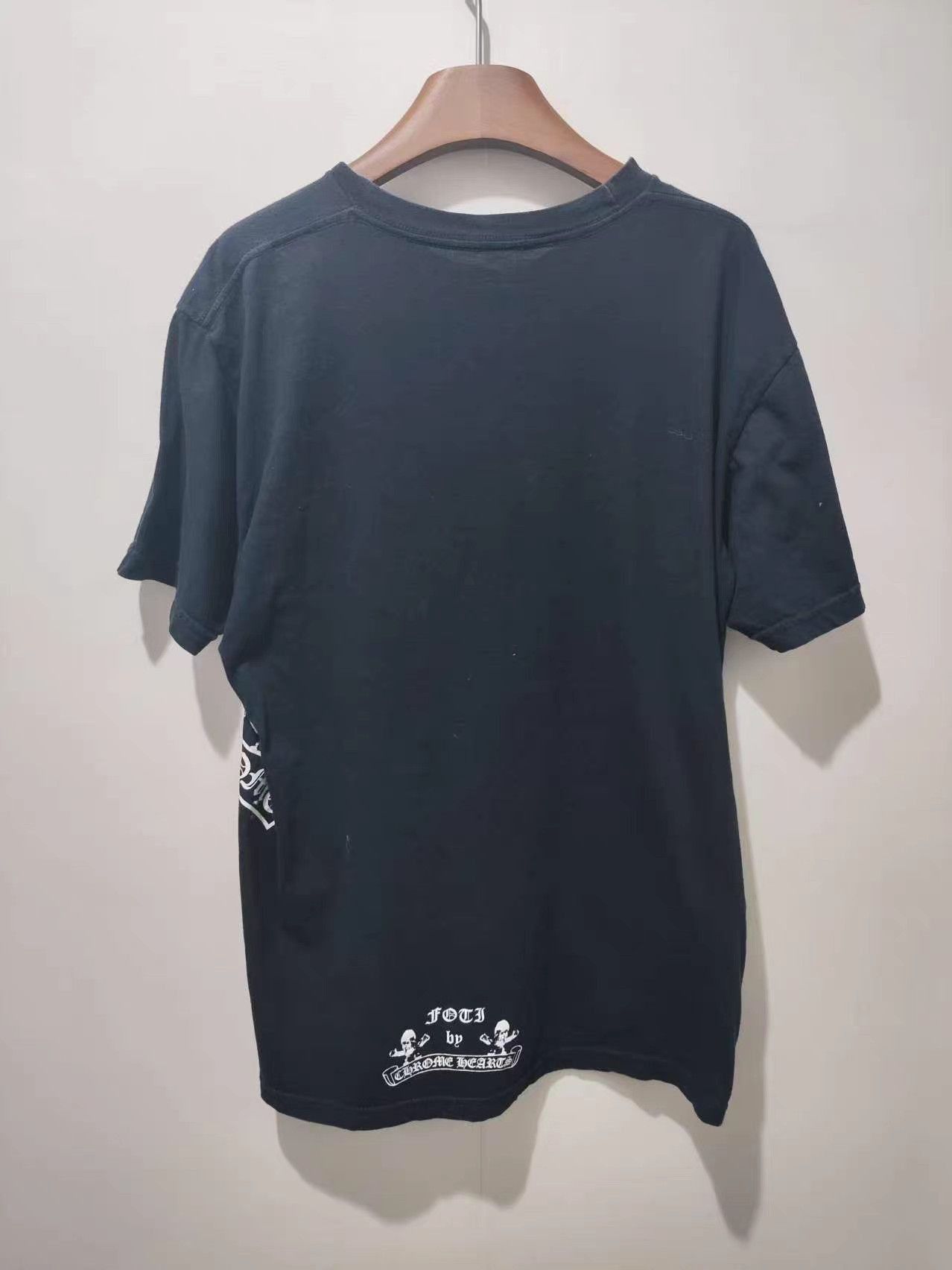 Chrome Hearts Black Short Sleeve Graphic T-Shirt Size US L / EU 52-54 / 3 - 2 Thumbnail
