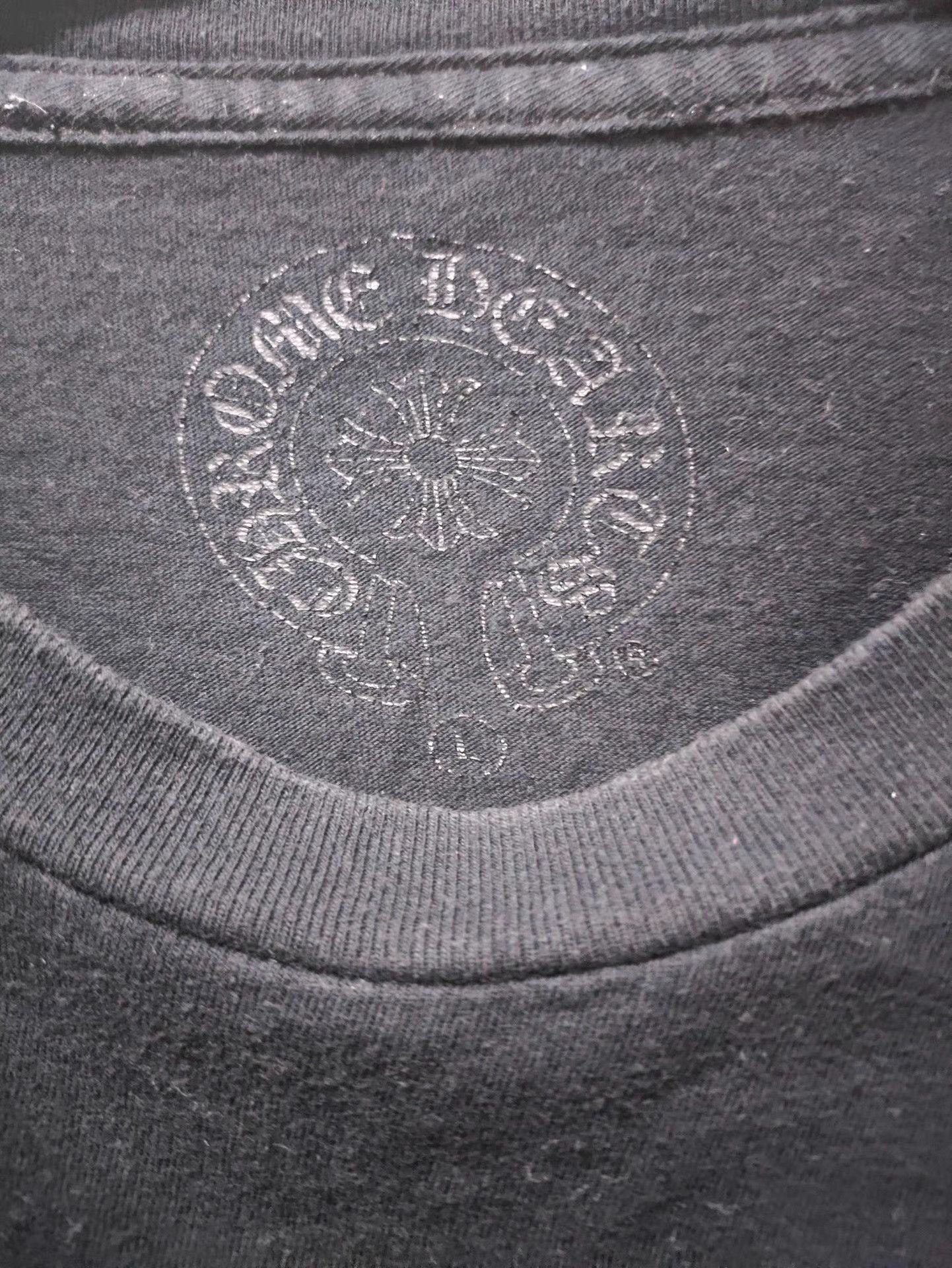 Chrome Hearts Black Short Sleeve Graphic T-Shirt Size US L / EU 52-54 / 3 - 4 Thumbnail
