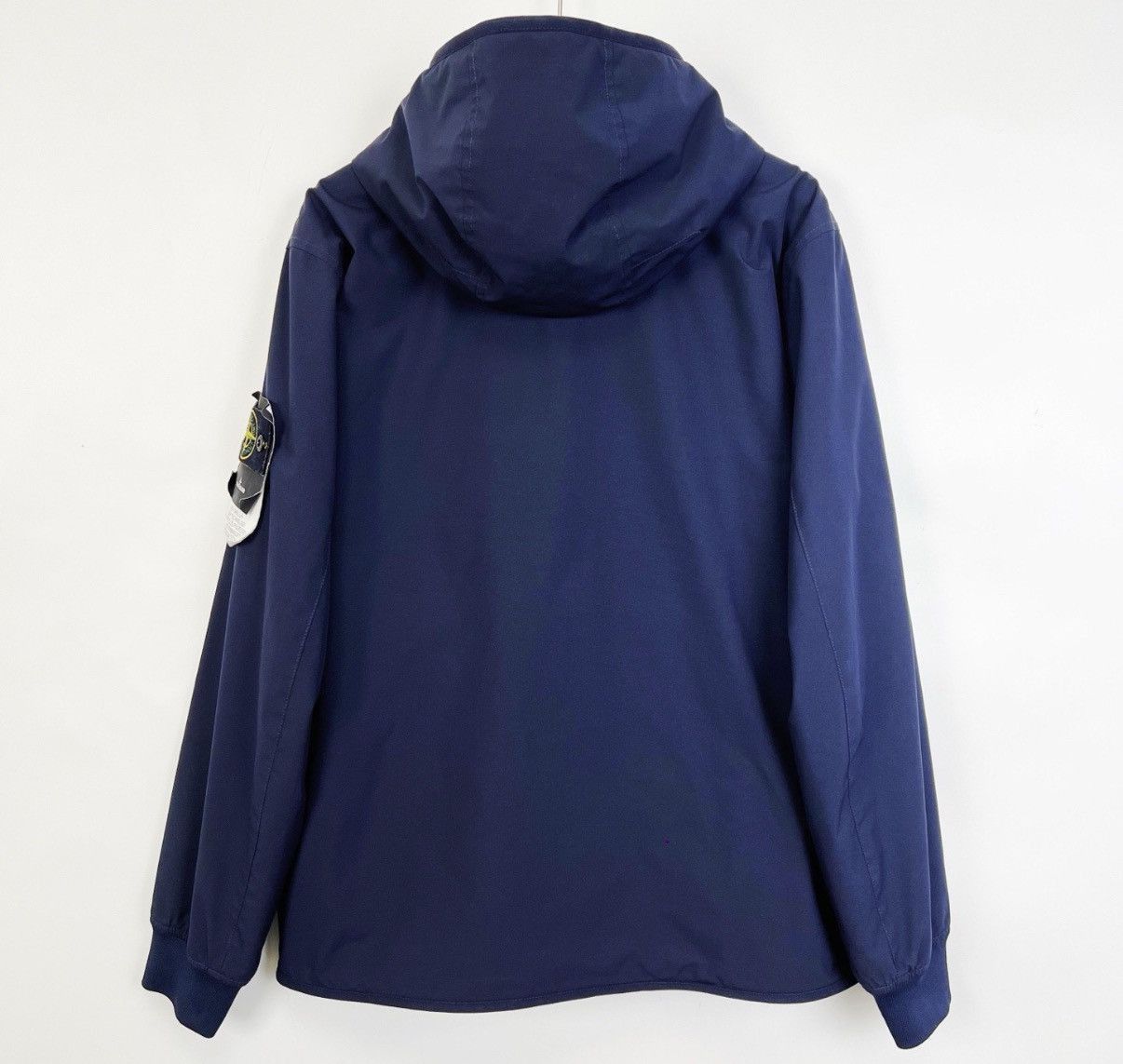 Stone Island Blue Hooded Zip-Up Jacket with Button Accents Size US L / EU 52-54 / 3 - 2 Thumbnail
