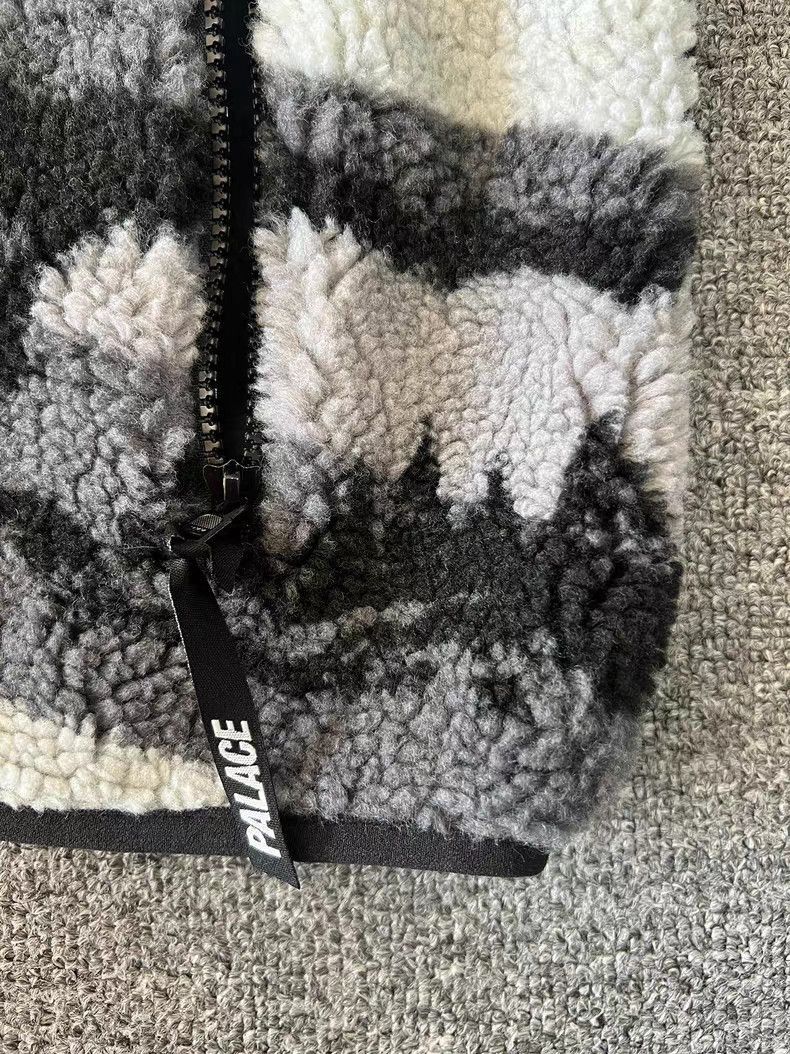 Palace Black Mountain & Star Print Fleece Jacket Size US M / EU 48-50 / 2 - 3 Thumbnail