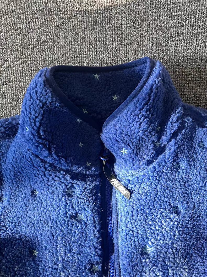 Palace Blue Mountain & Star Print Fleece Jacket - M Size US M / EU 48-50 / 2 - 4 Thumbnail