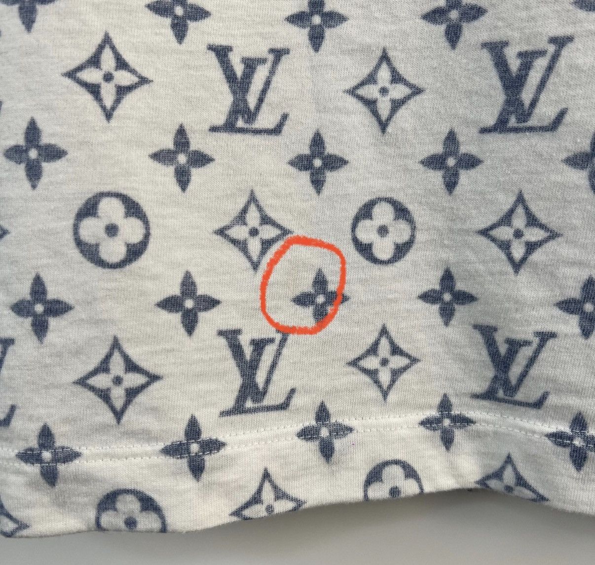Louis Vuitton White Patterned Short-Sleeve T-Shirt Size US S / EU 44-46 / 1 - 5 Thumbnail