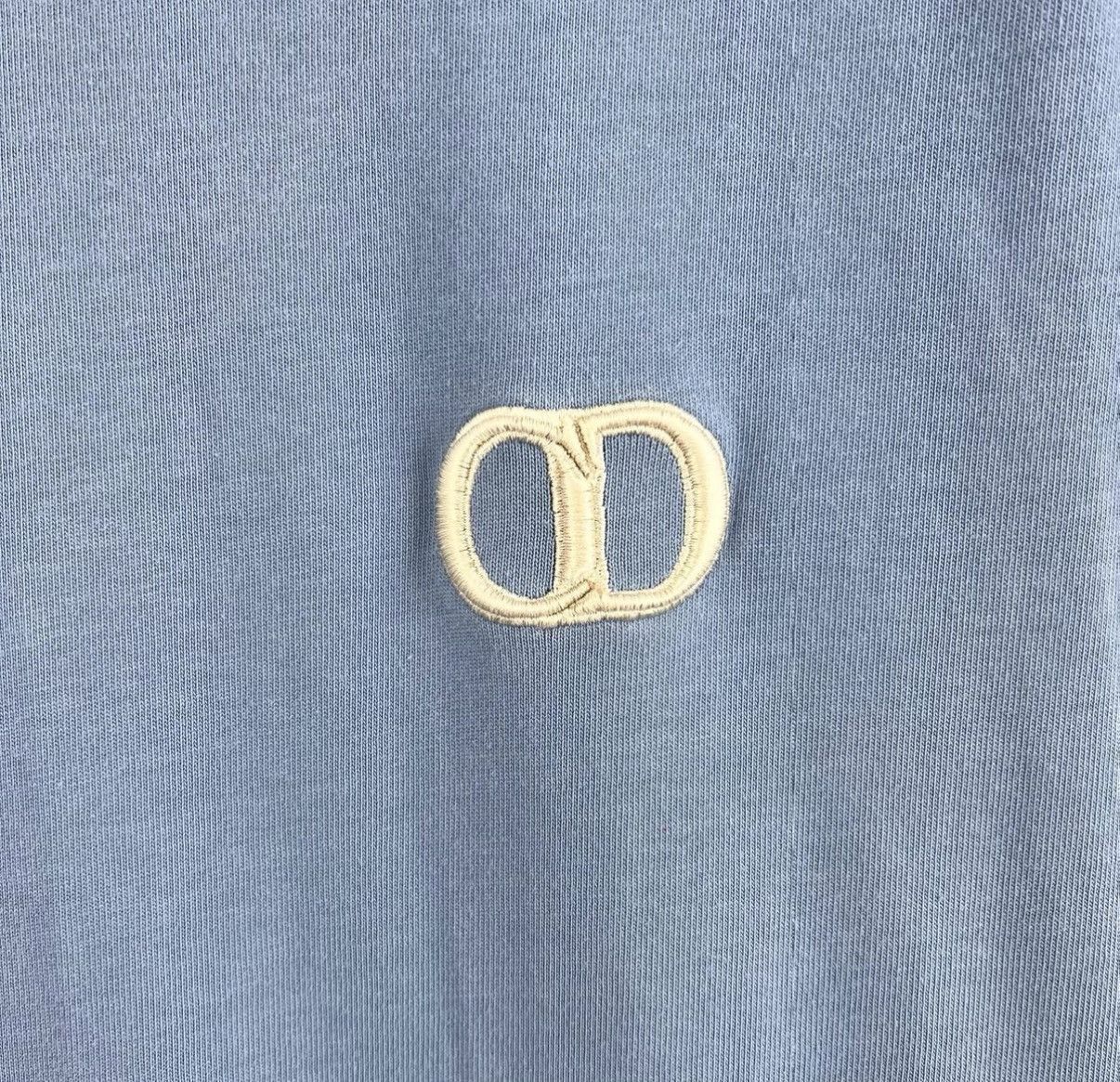 Dior Blue Short-Sleeve Crewneck T-Shirt Size US S / EU 44-46 / 1 - 4 Thumbnail