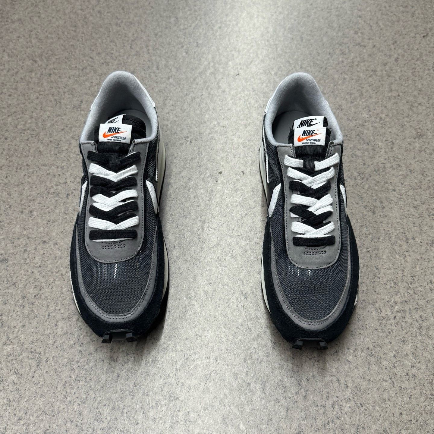 Sacai Sacai Black Lowtop Sneakers 44.5 Men Size US 11 / EU 44 - 8 Thumbnail