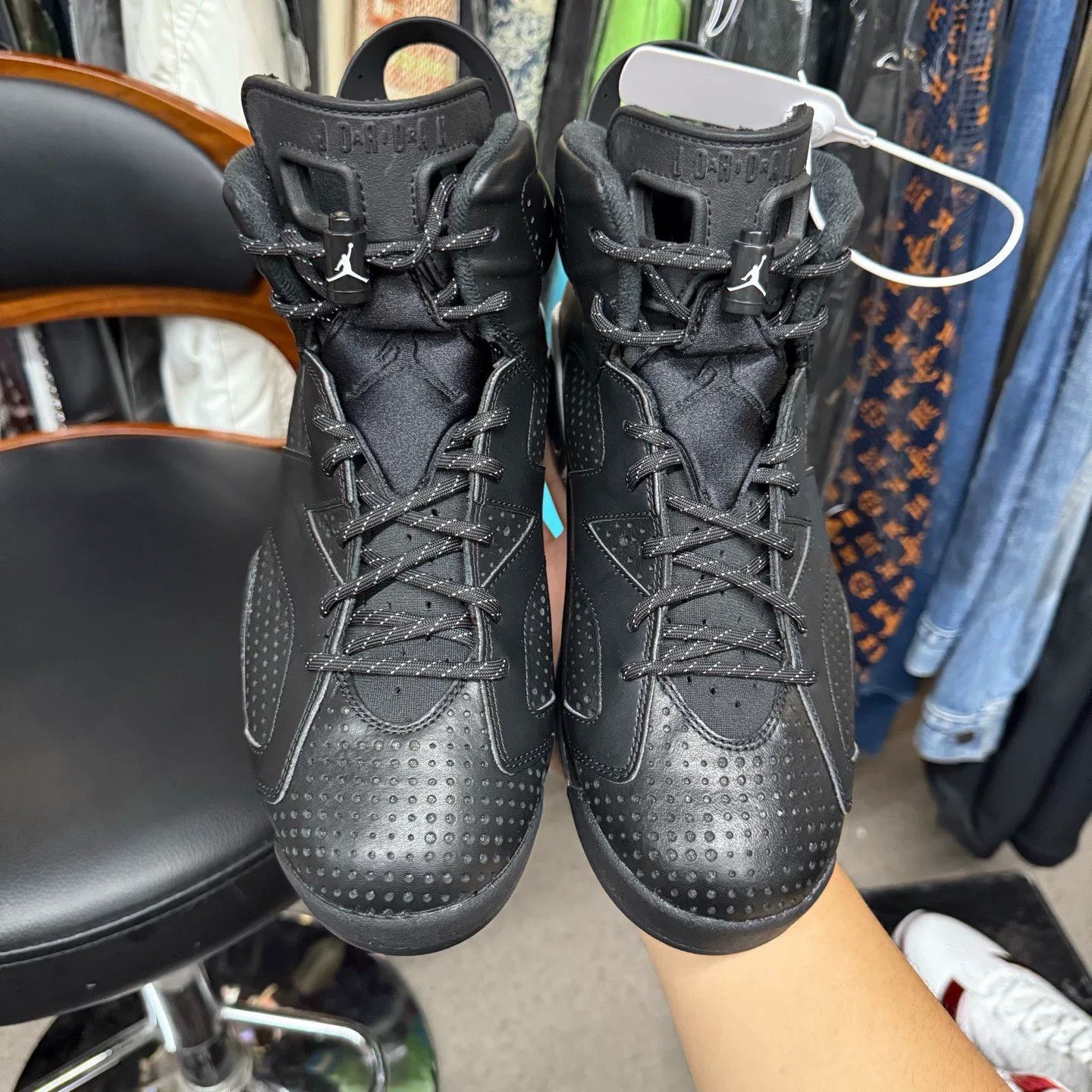 Nike Nike AJ6 Black Lowtop Sneakers 42 Men Size US 9 / EU 42 - 5 Thumbnail
