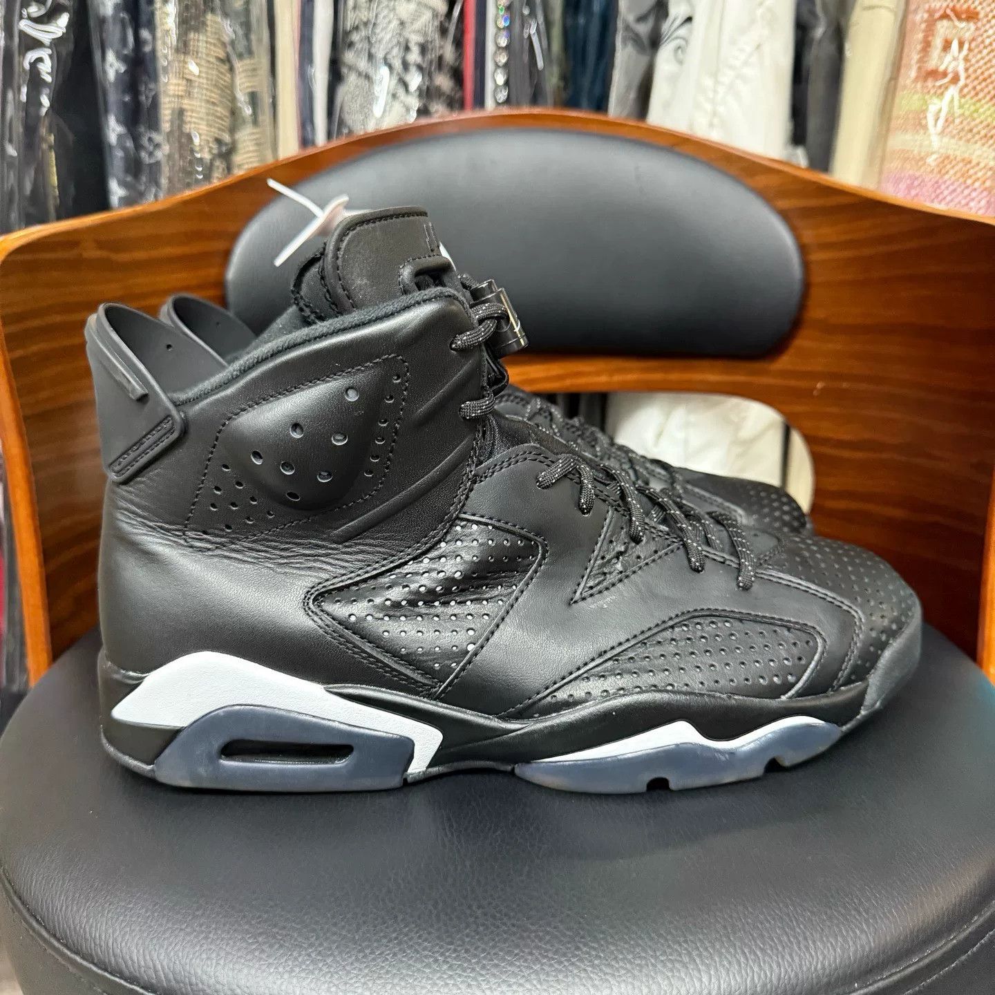 Nike Nike AJ6 Black Lowtop Sneakers 42 Men Size US 9 / EU 42 - 4 Thumbnail