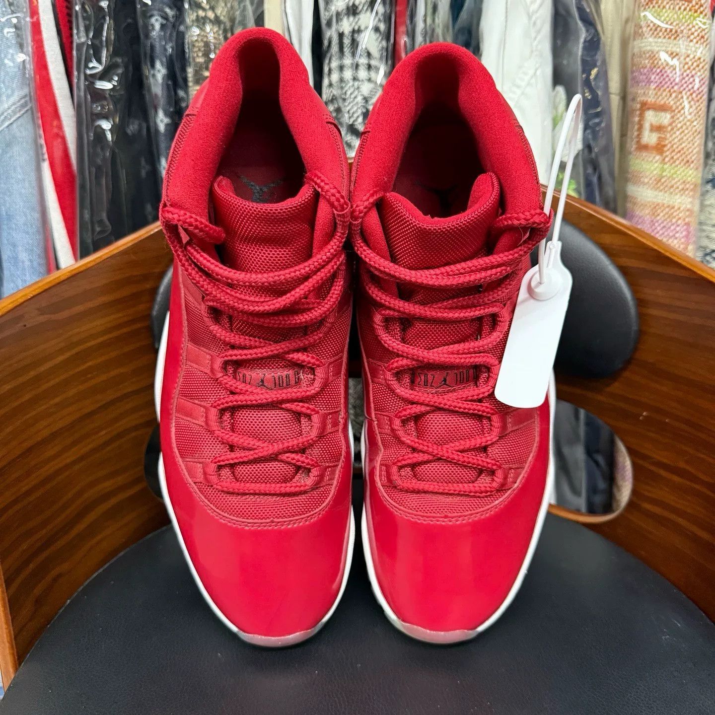 Nike Nike AJ11 Red Lowtop Sneakers 45 Men Size US 11.5 / EU 44-45 - 5 Thumbnail
