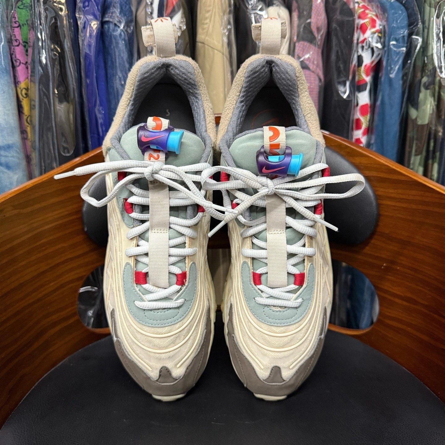 Nike Nike MAX270 Collab Yellow Lowtop Sneakers 44 Men Size US 10.5 / EU 43-44 - 5 Thumbnail