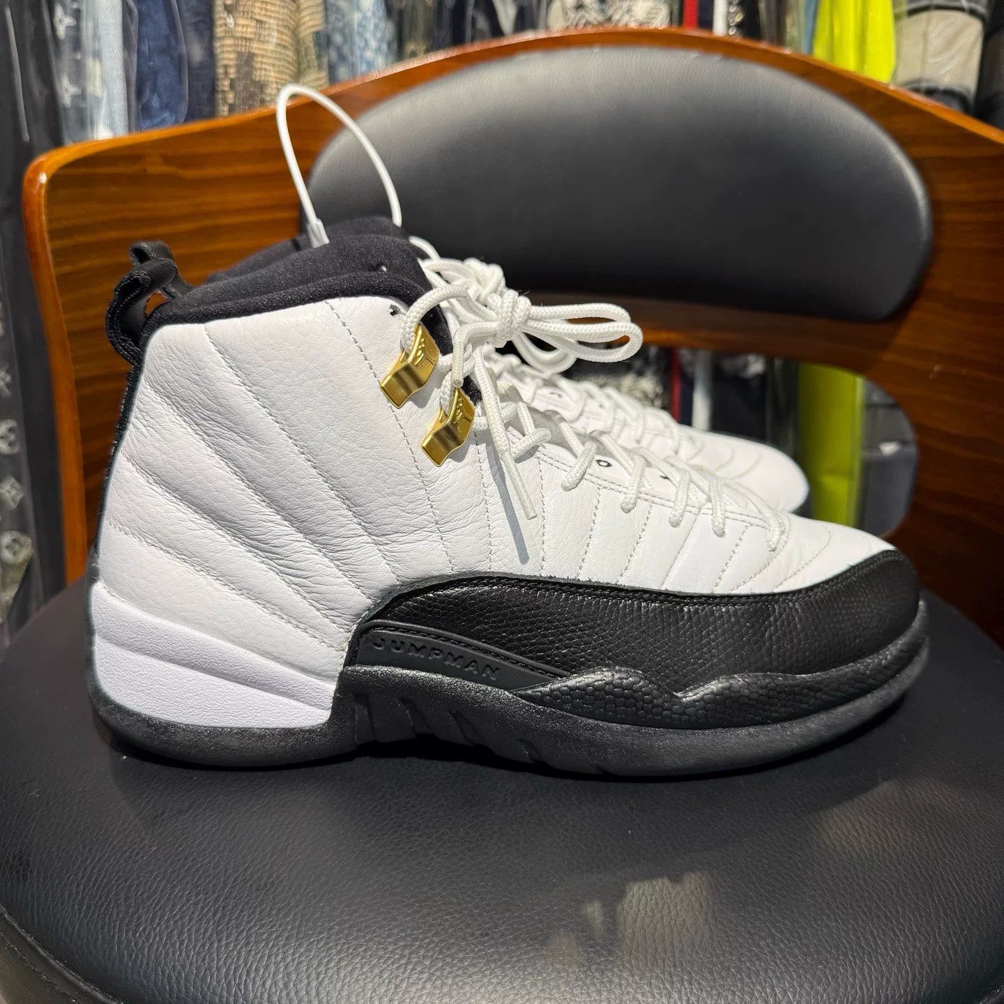Nike Nike AJ12 Black Lowtop Sneakers 40 Men Size US 7.5 / EU 40-41 - 4 Thumbnail