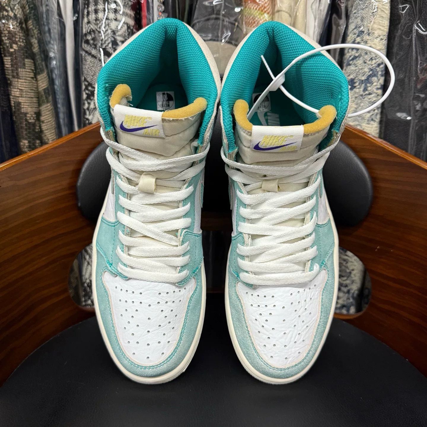 Nike Nike AJ1 Green Lowtop Sneakers 44 Men Size US 10.5 / EU 43-44 - 5 Thumbnail