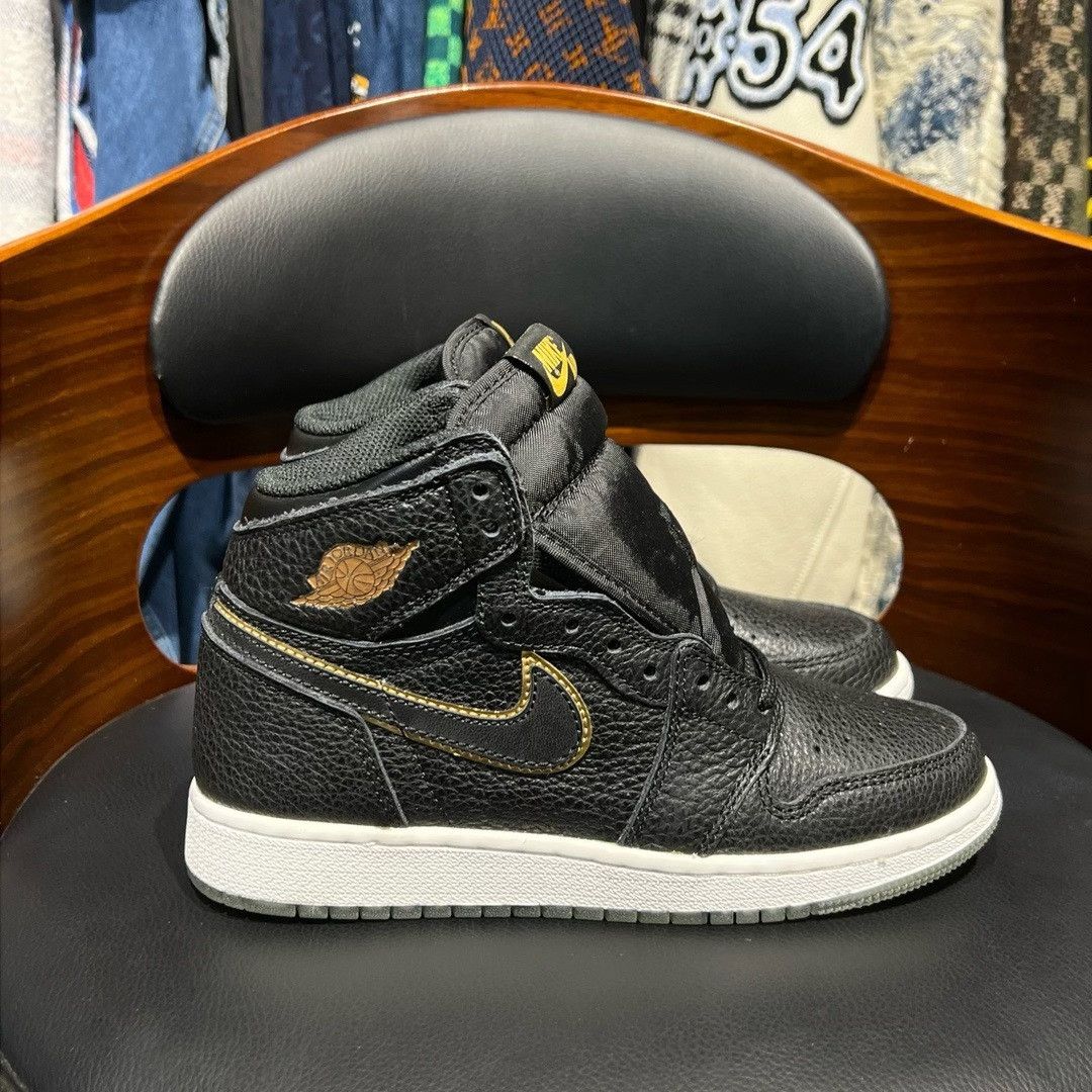 Nike Nike AJ1 Black Lowtop Sneakers 36 Men Size US 5 / EU 37 - 6 Thumbnail
