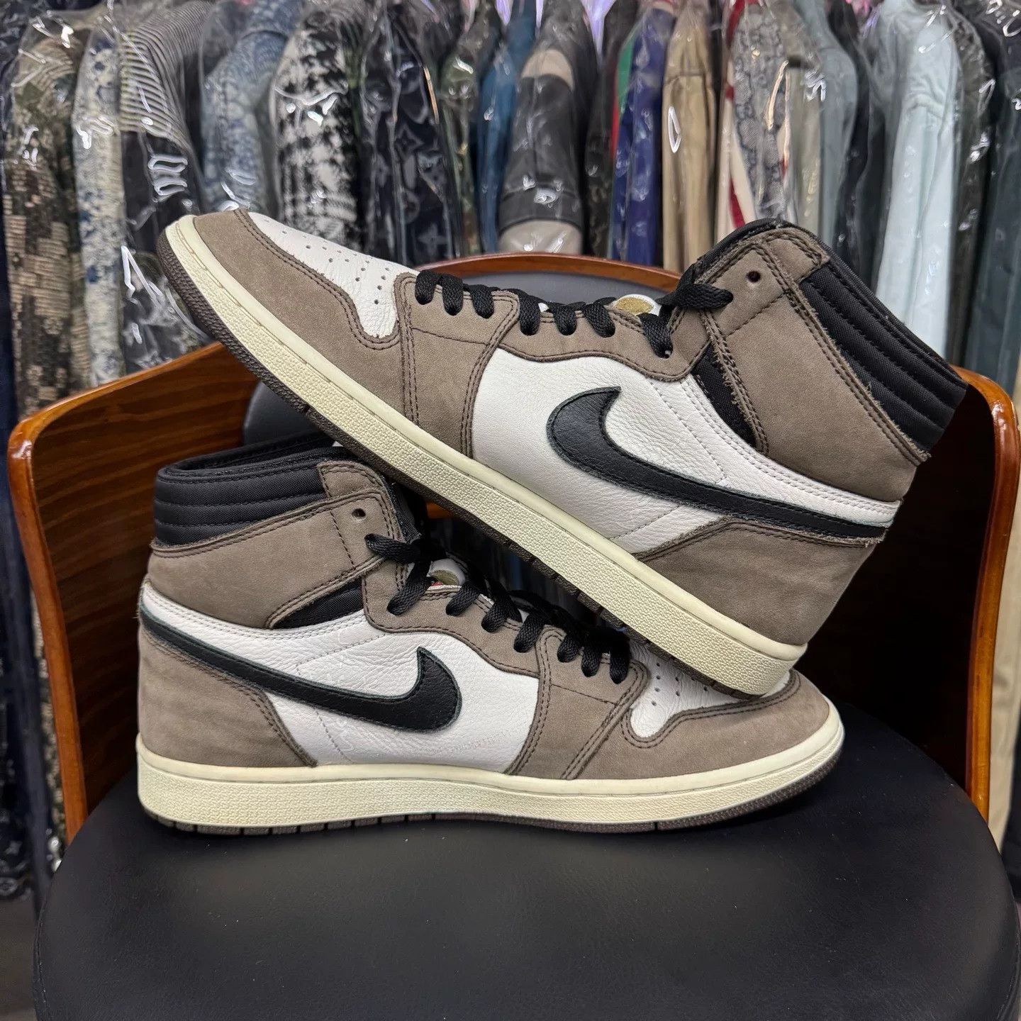 Nike Nike AJ1 Collab Brown Lowtop Sneakers 45 Men Size US 11.5 / EU 44-45 - 7 Thumbnail