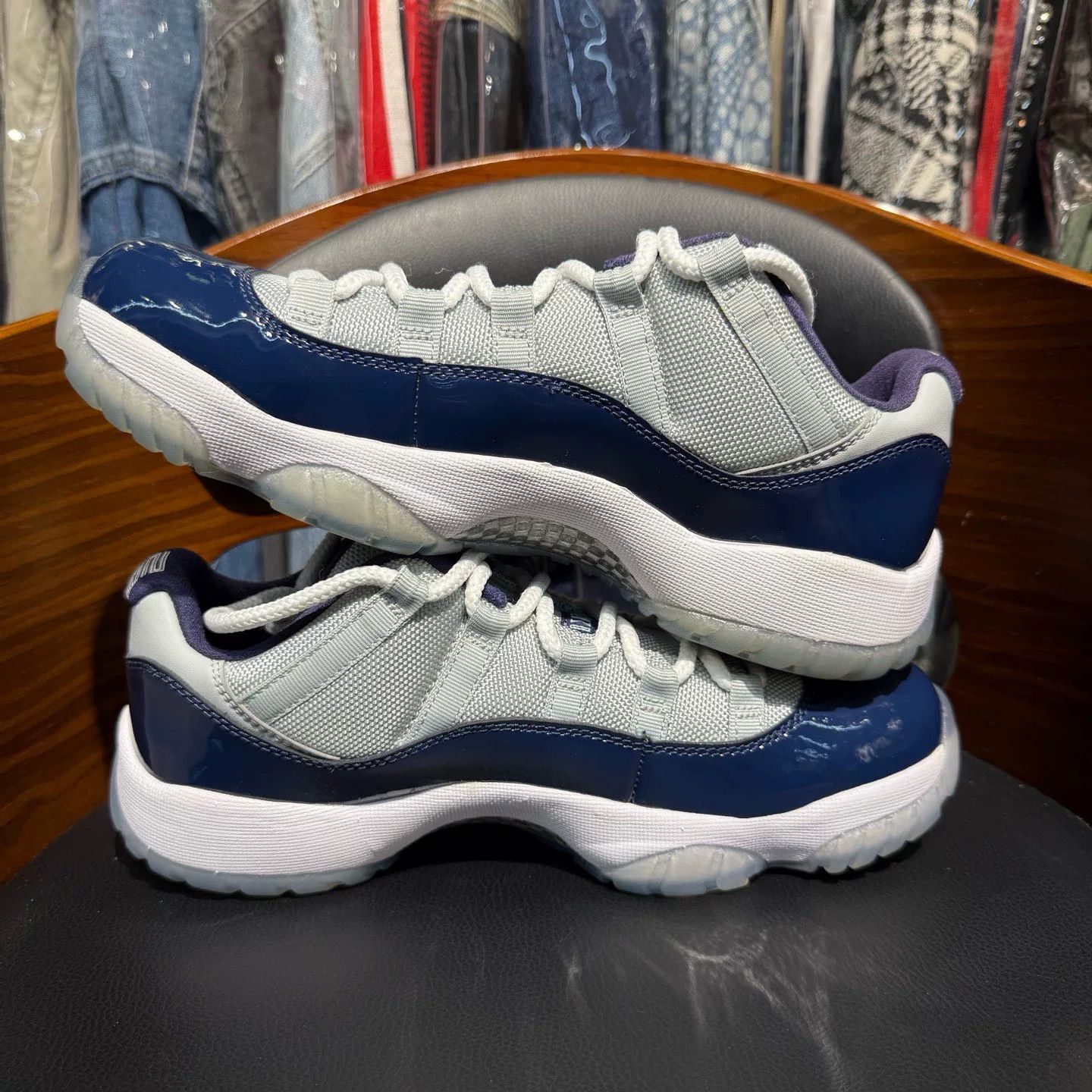 Nike Nike AJ11 Blue Lowtop Sneakers 41 Men Size US 8.5 / EU 41-42 - 7 Thumbnail