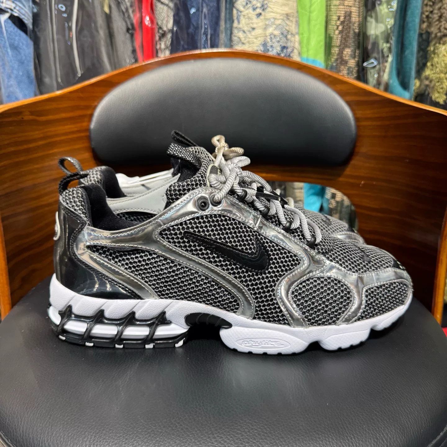 Stussy Stussy Silver Lowtop Sneakers 44 Men Size US 10.5 / EU 43-44 - 4 Thumbnail