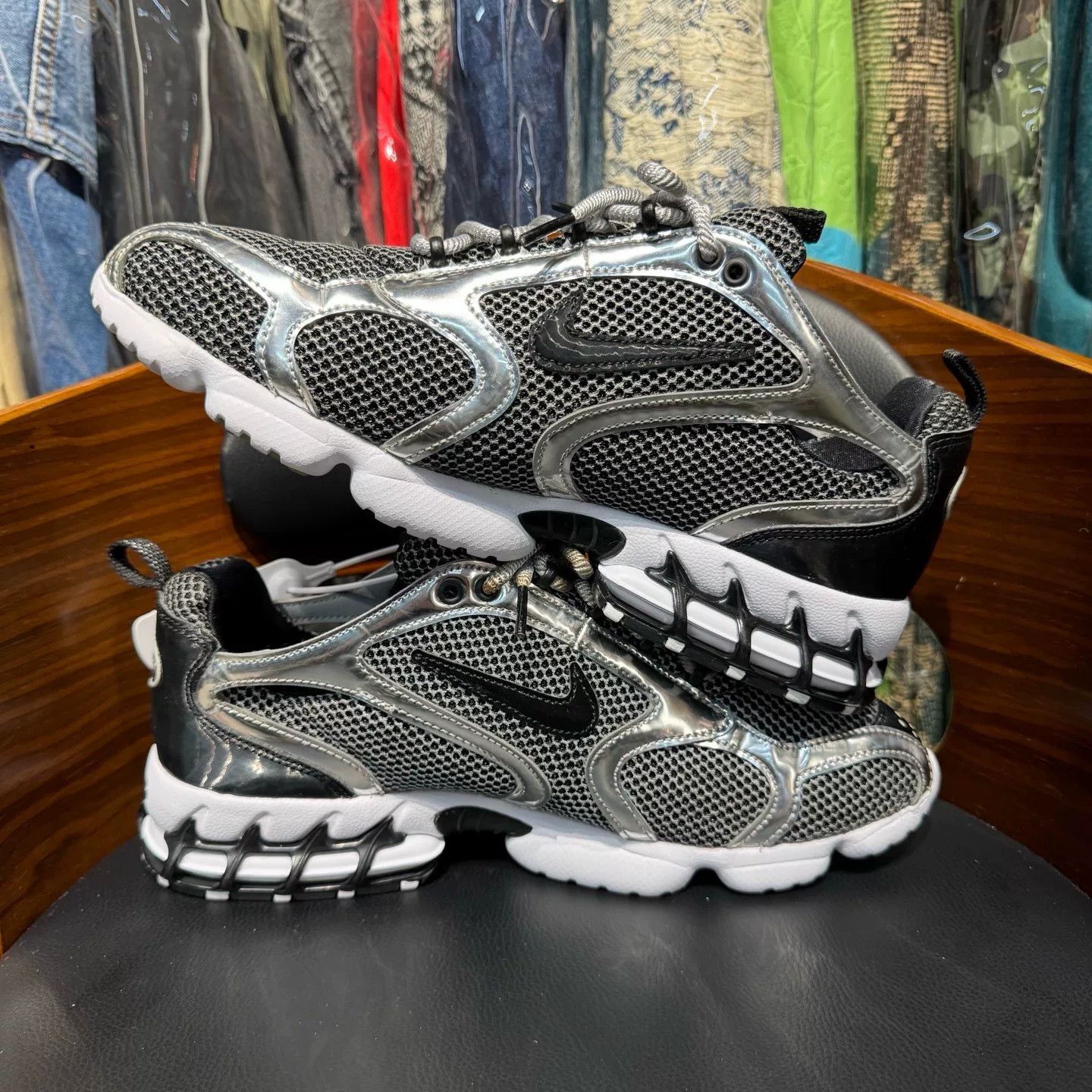 Stussy Stussy Silver Lowtop Sneakers 44 Men Size US 10.5 / EU 43-44 - 7 Thumbnail