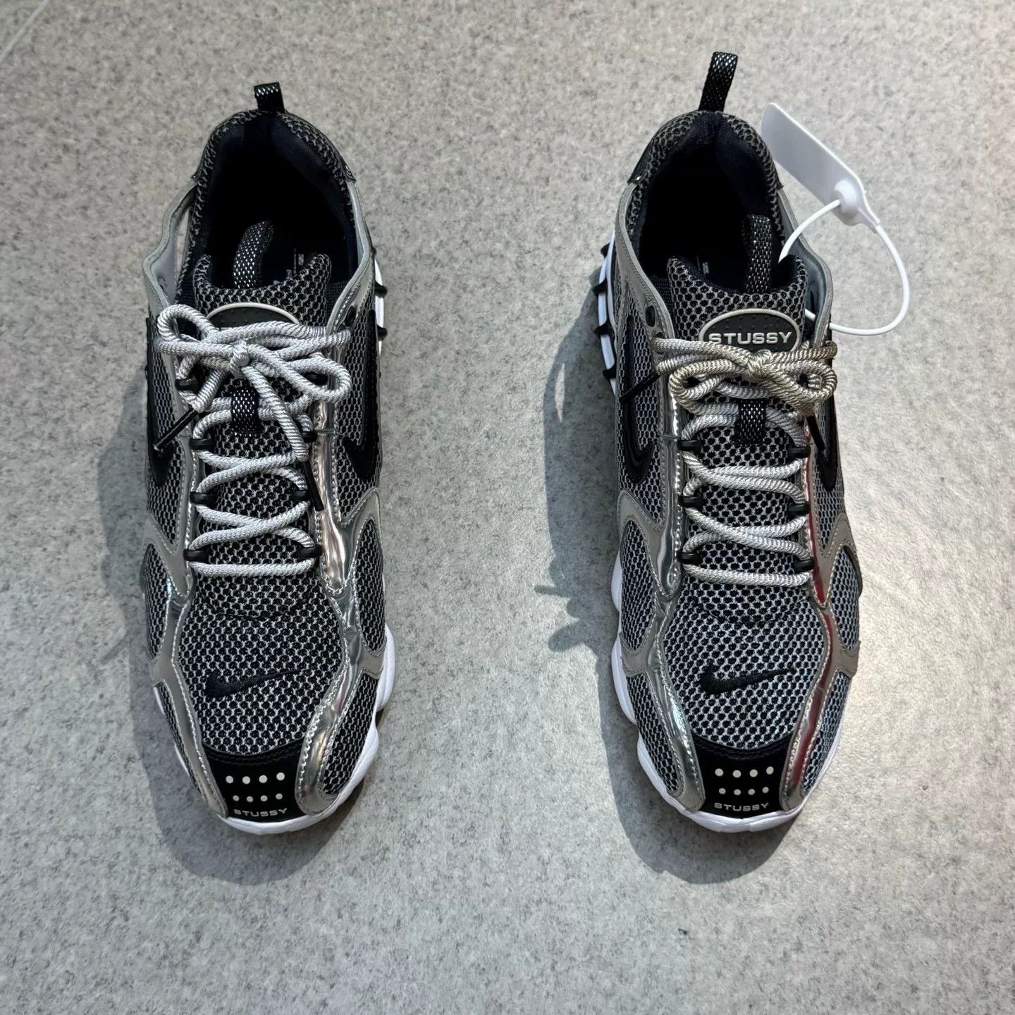 Stussy Stussy Silver Lowtop Sneakers 44 Men Size US 10.5 / EU 43-44 - 5 Thumbnail