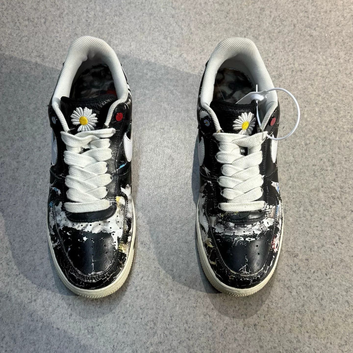 Nike Nike AF1 Black Lowtop Sneakers 46 Men Size US 12 / EU 45 - 5 Thumbnail