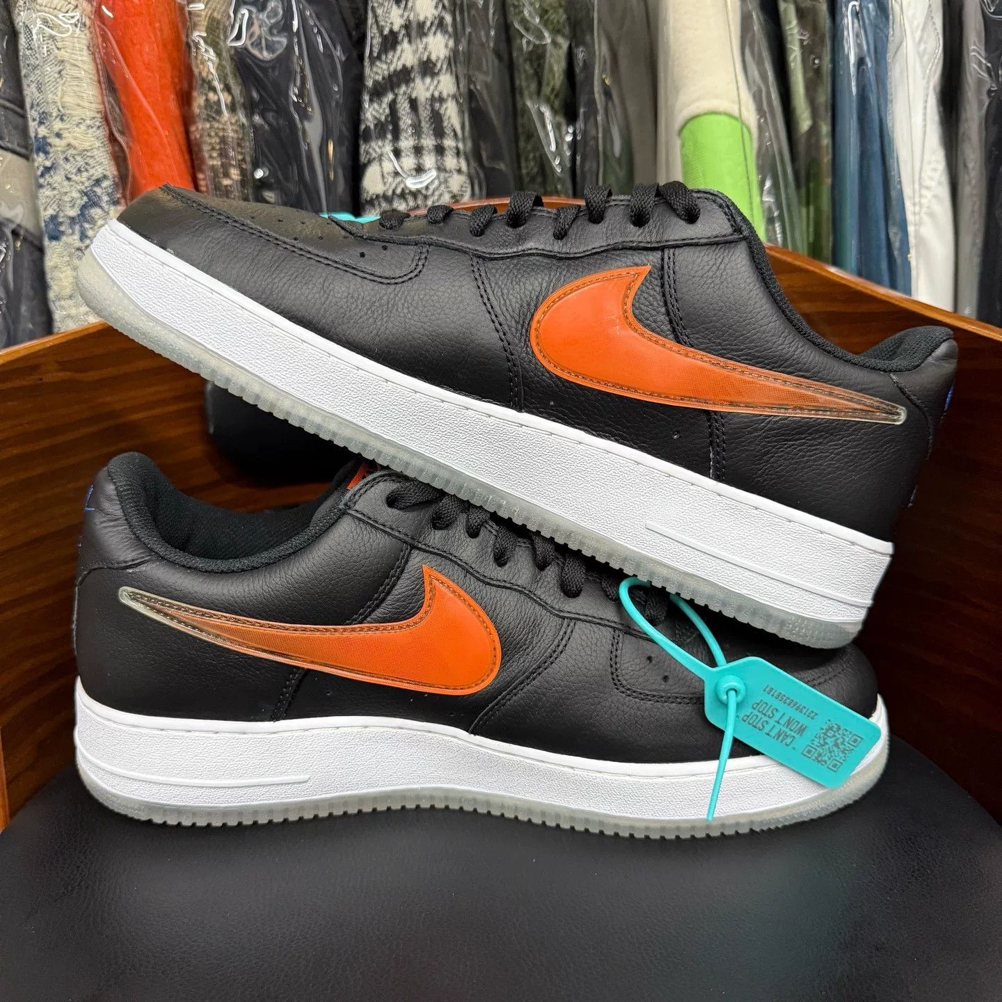 Nike Nike AF1 Collab Blue Lowtop Sneakers 47.5 Men Size US 14 / EU 47 - 7 Thumbnail