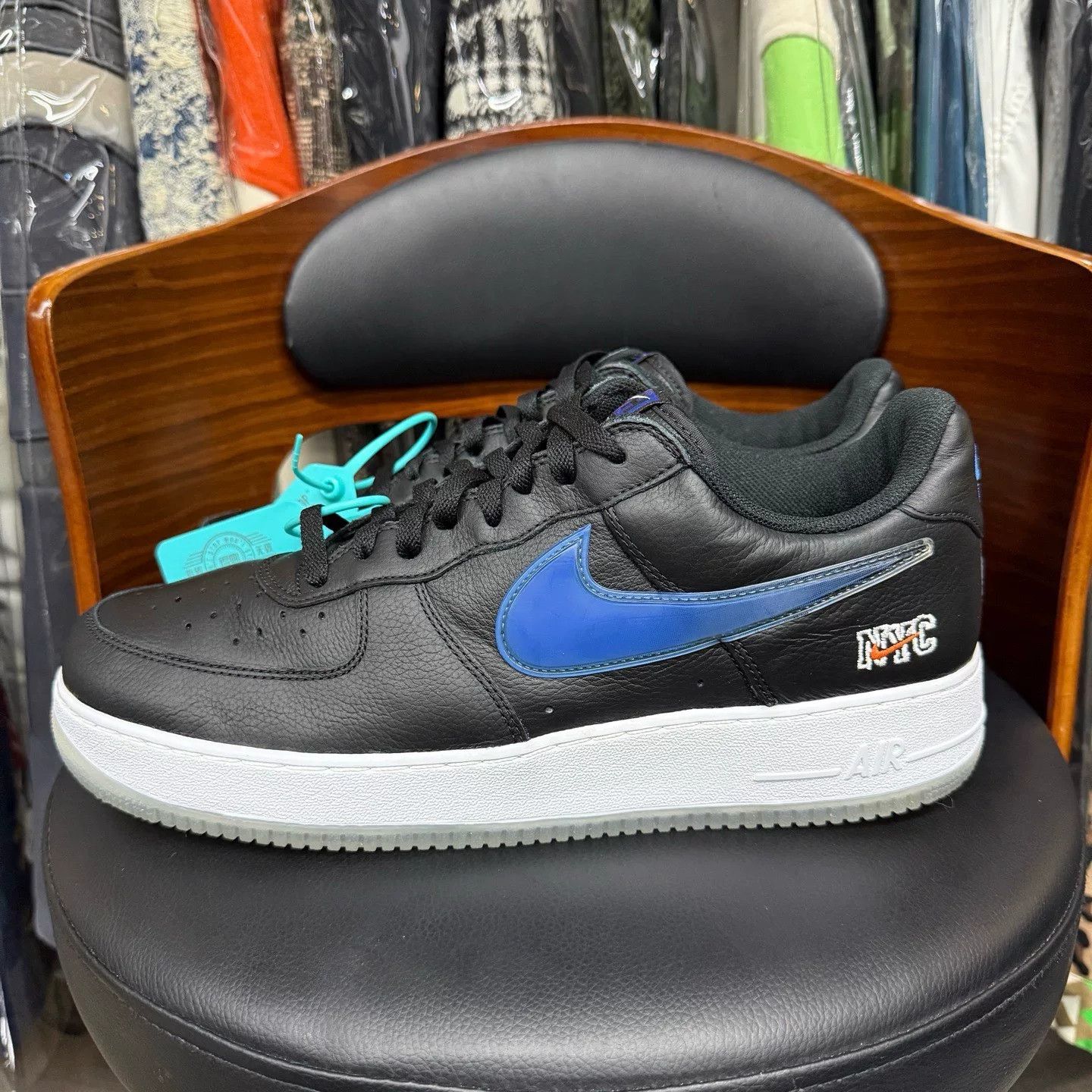 Nike Nike AF1 Collab Blue Lowtop Sneakers 47.5 Men Size US 14 / EU 47 - 6 Thumbnail