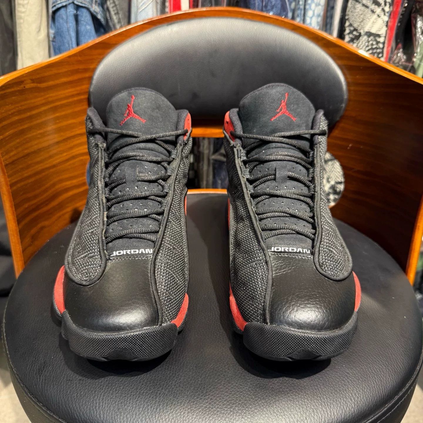 Nike Nike AJ13 Black Lowtop Sneakers 42 Men Size US 9 / EU 42 - 2 Thumbnail