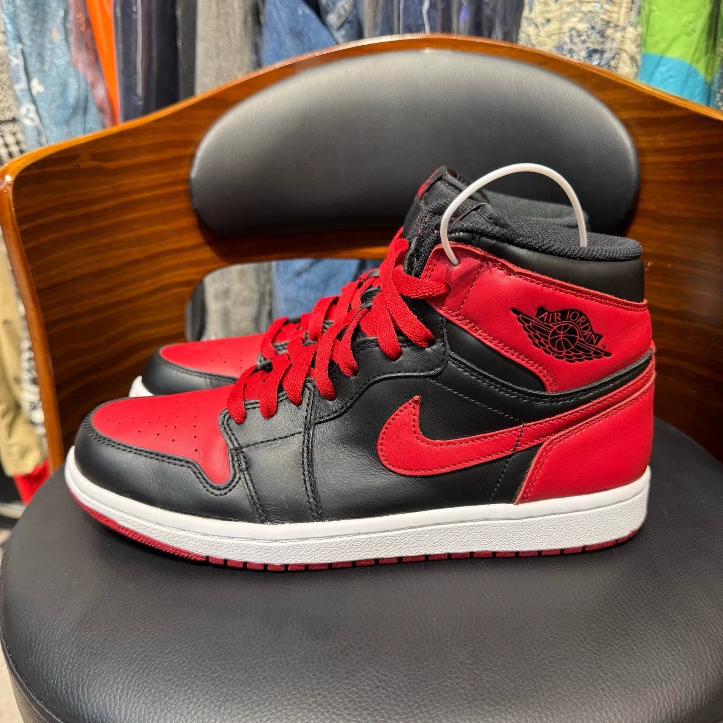 Nike Nike AJ1 Black Lowtop Sneakers 42 Men Size US 9 / EU 42 - 6 Thumbnail
