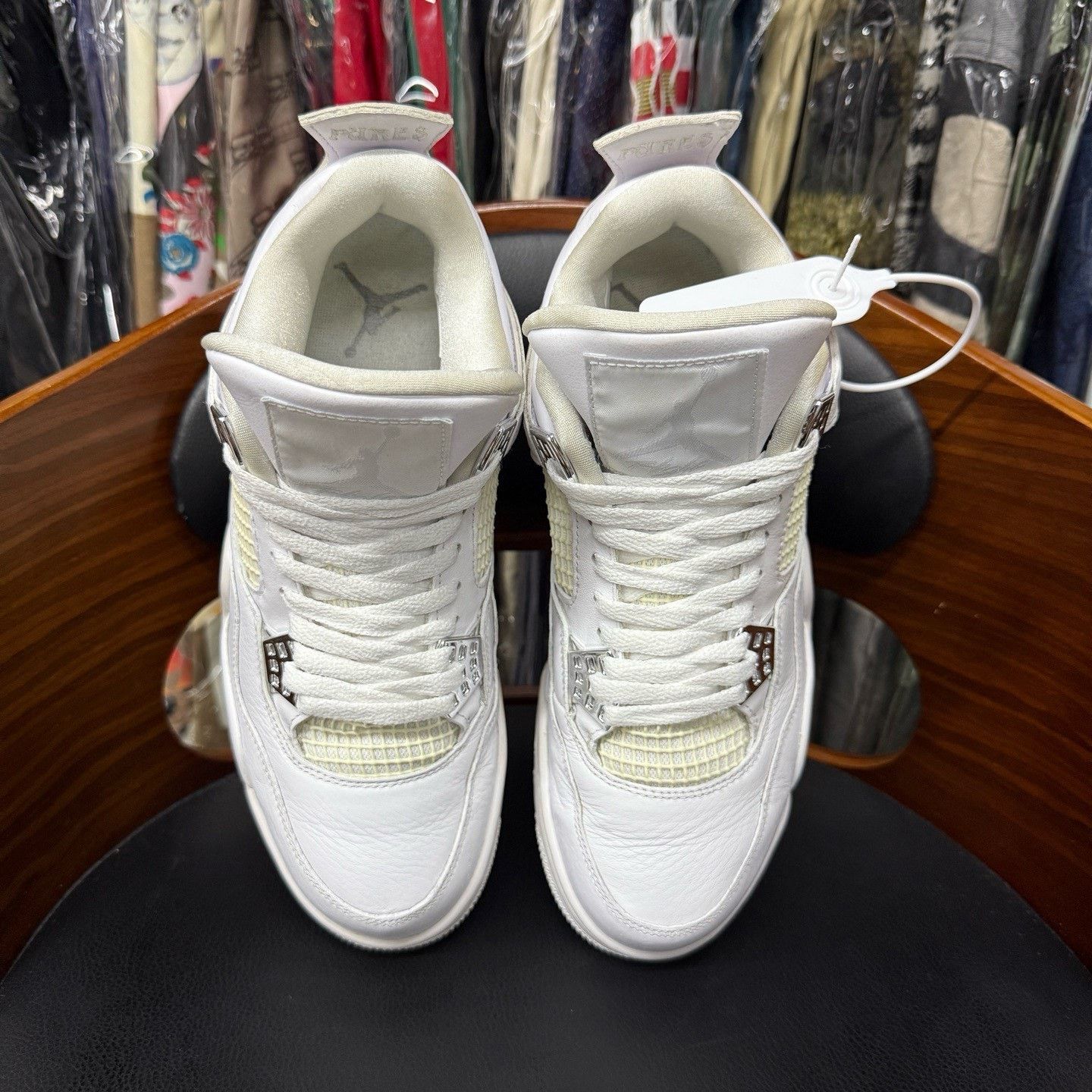 Nike Nike AJ4 White Lowtop Sneakers 40 Men Size US 7.5 / EU 40-41 - 5 Thumbnail