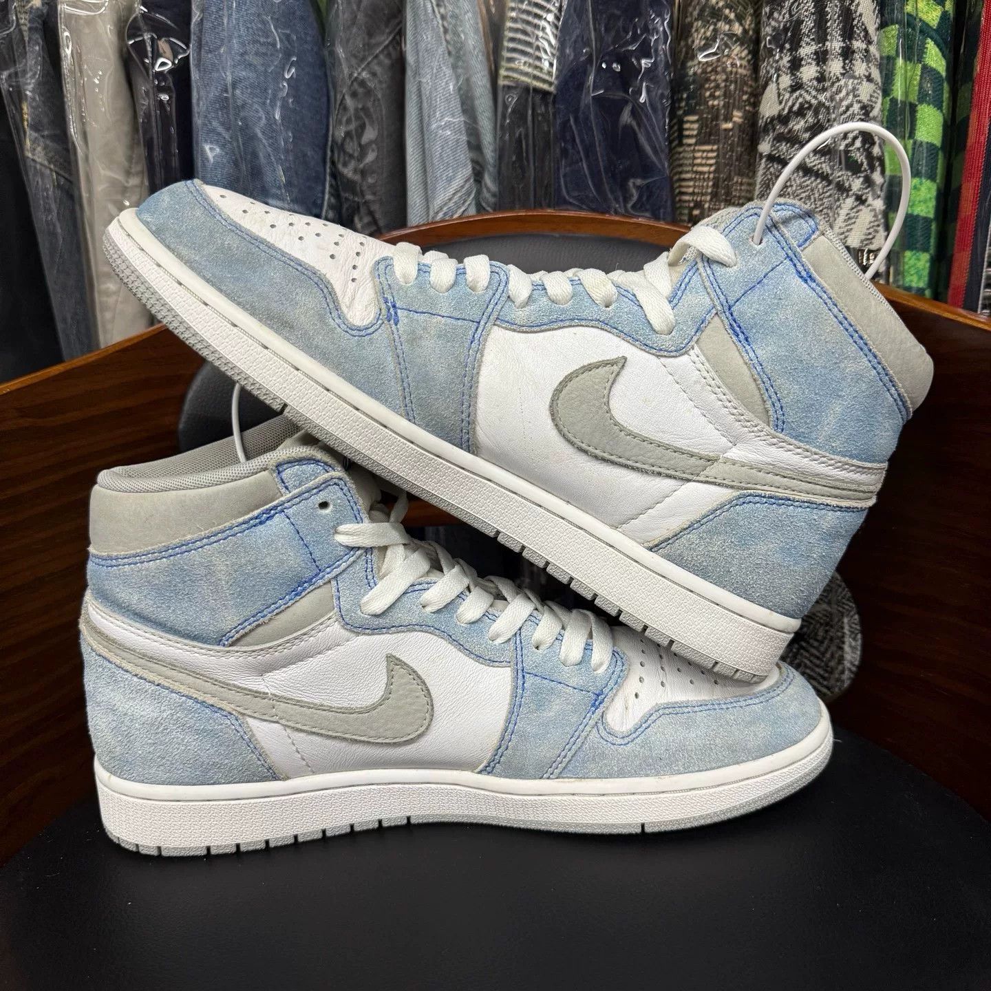 Nike Nike AJ1 Blue Lowtop Sneakers 44 Men Size US 10.5 / EU 43-44 - 7 Thumbnail